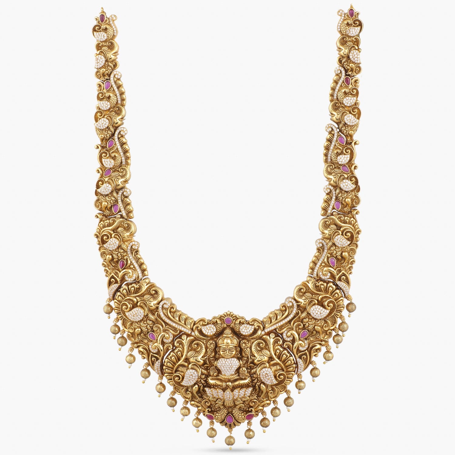 Buy Aashni Antique Temple Long Necklace | Tarinika