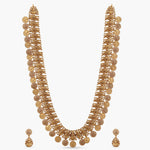 Saanvi Antique Coin LOng Necklace Set