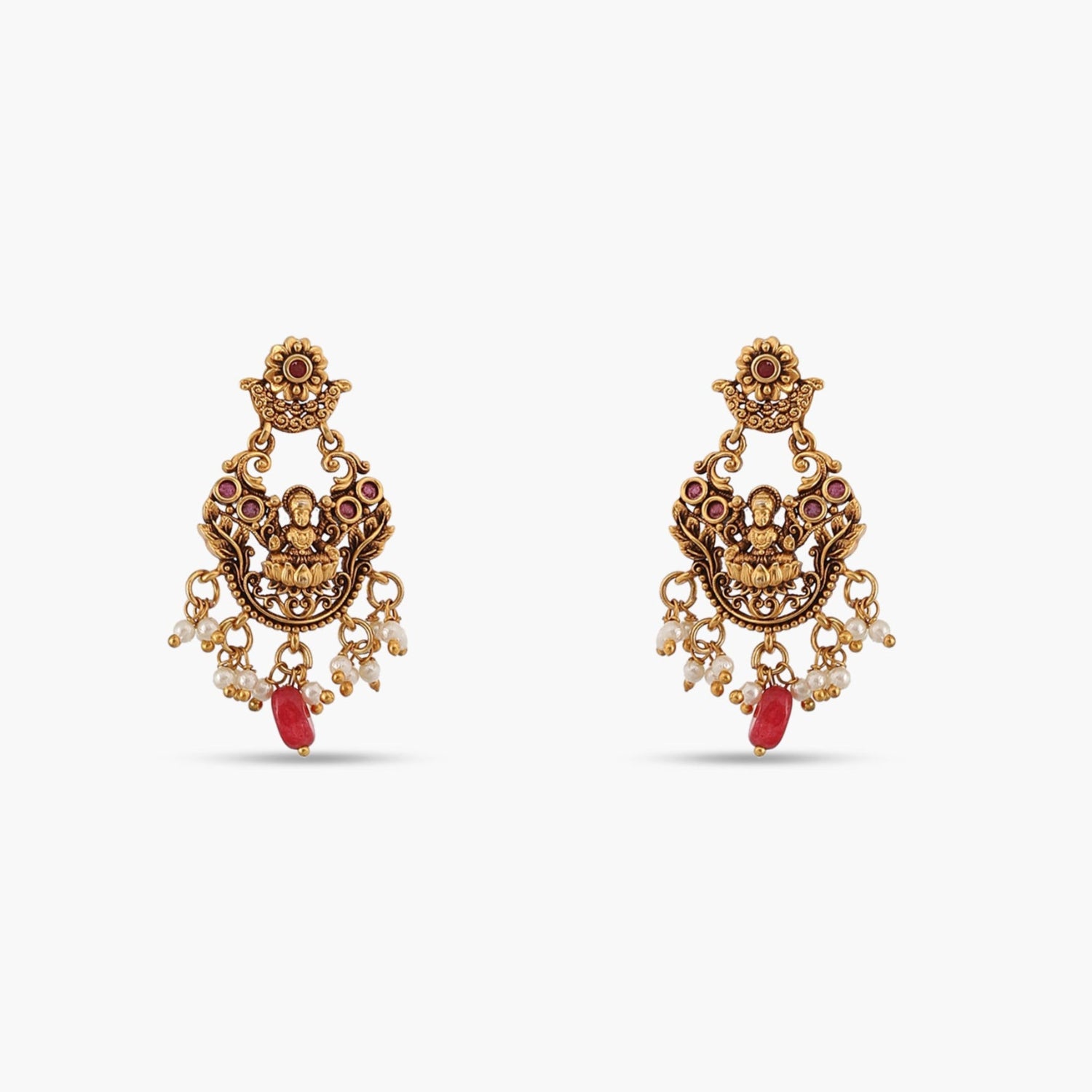 Padmashri Antique Long Necklace Set