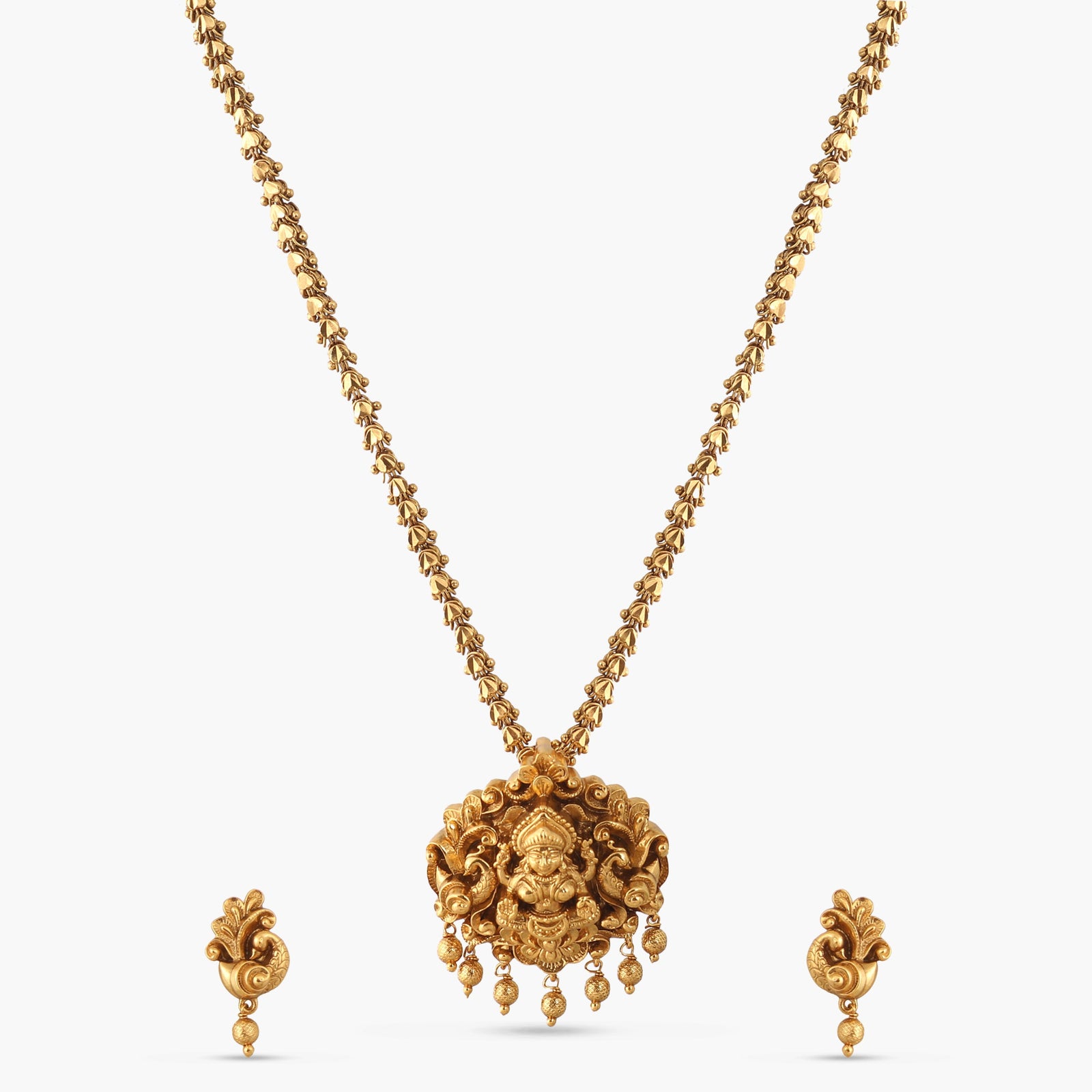 Bhavika Antique Pendant Set