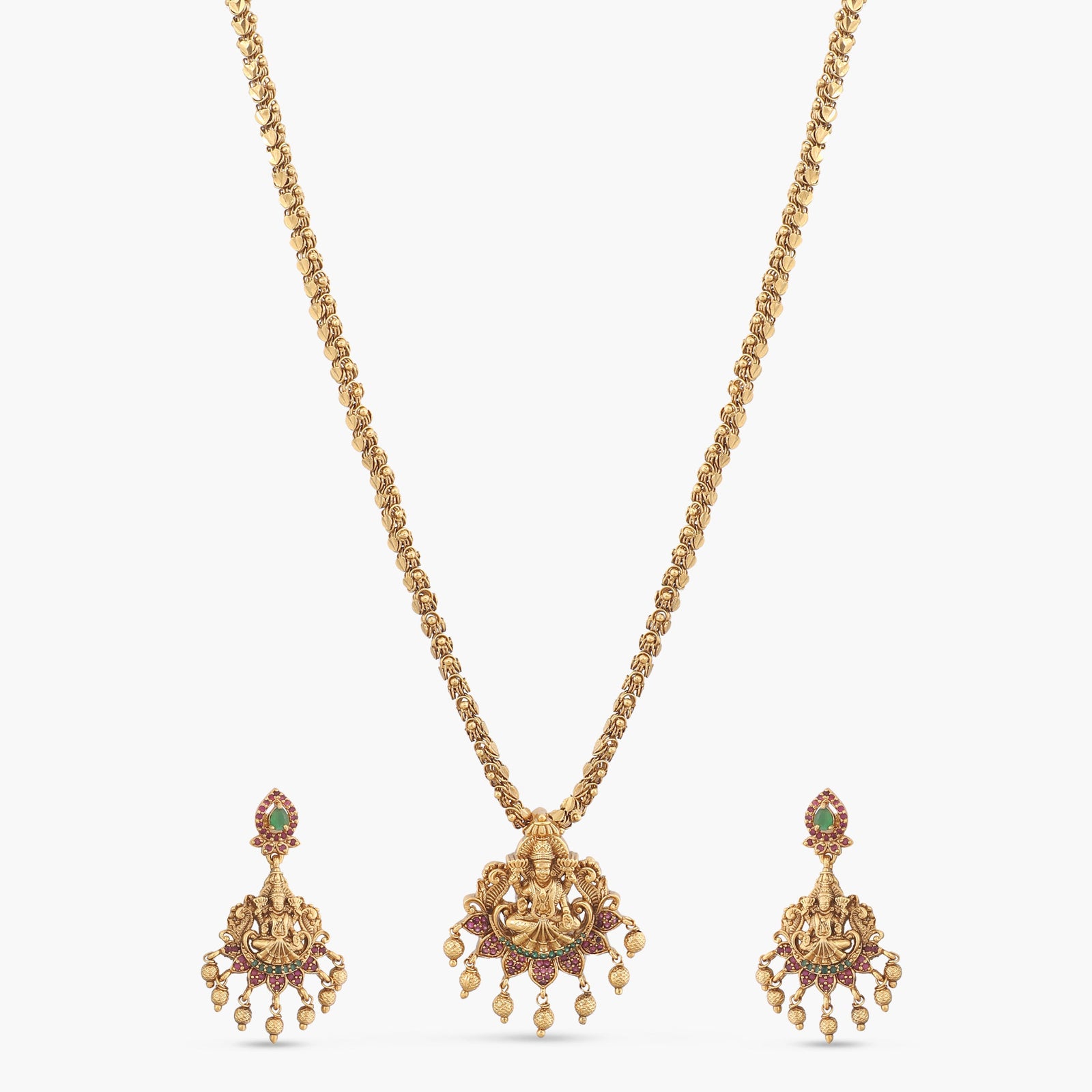 Ritabhari Antique Pendant Set