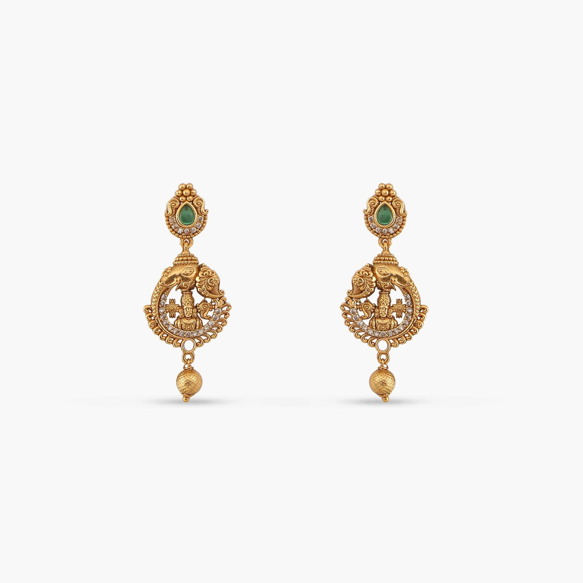 Kriti Antique Pendant Set