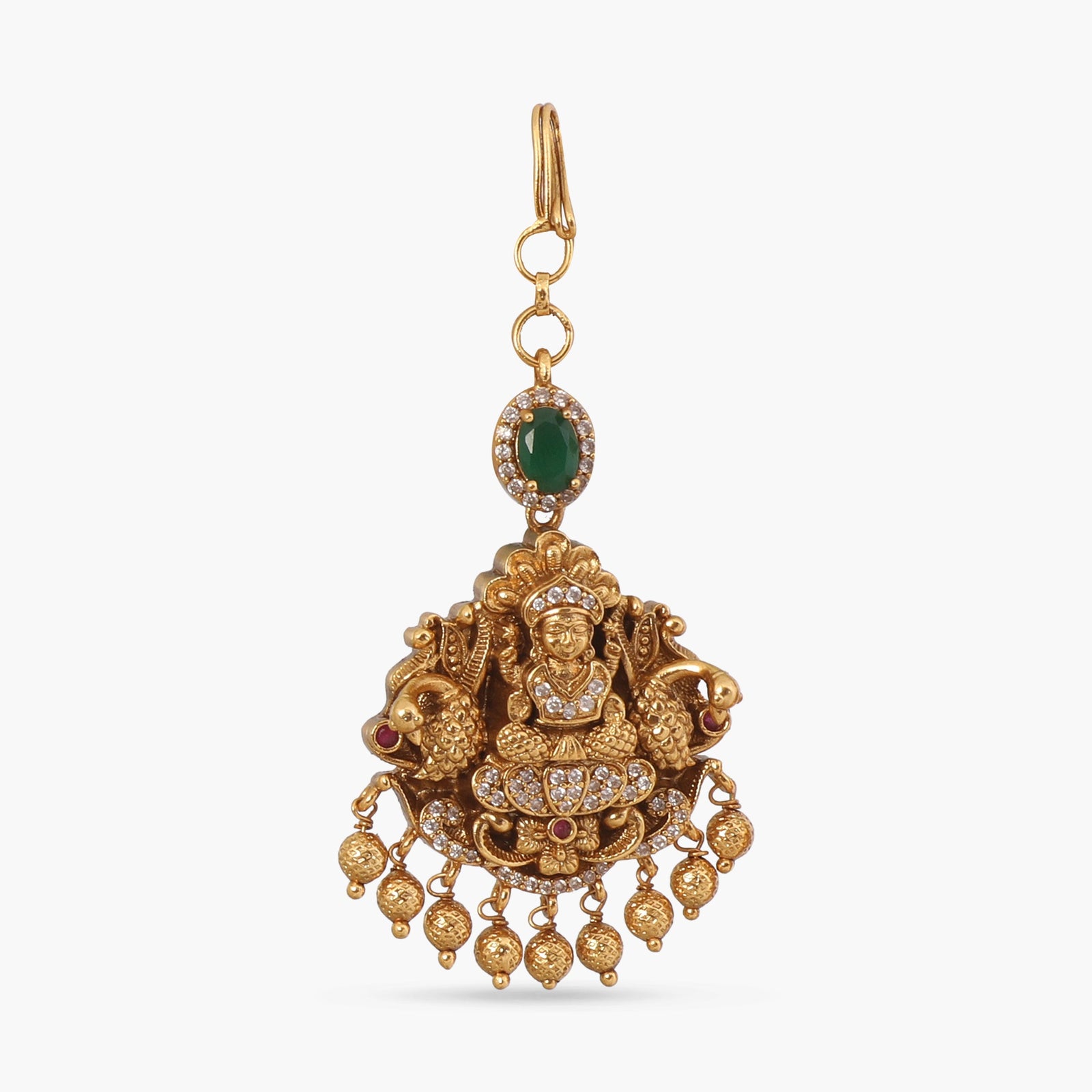 Anusuya Kempu Antique Maang Tikka