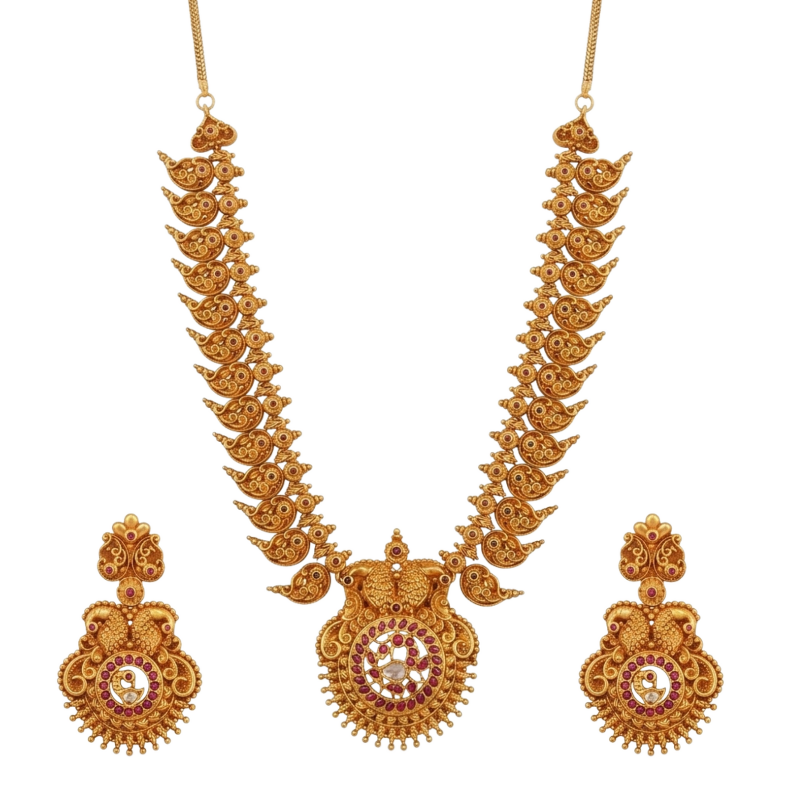 Aadtri Antique Necklace Set
