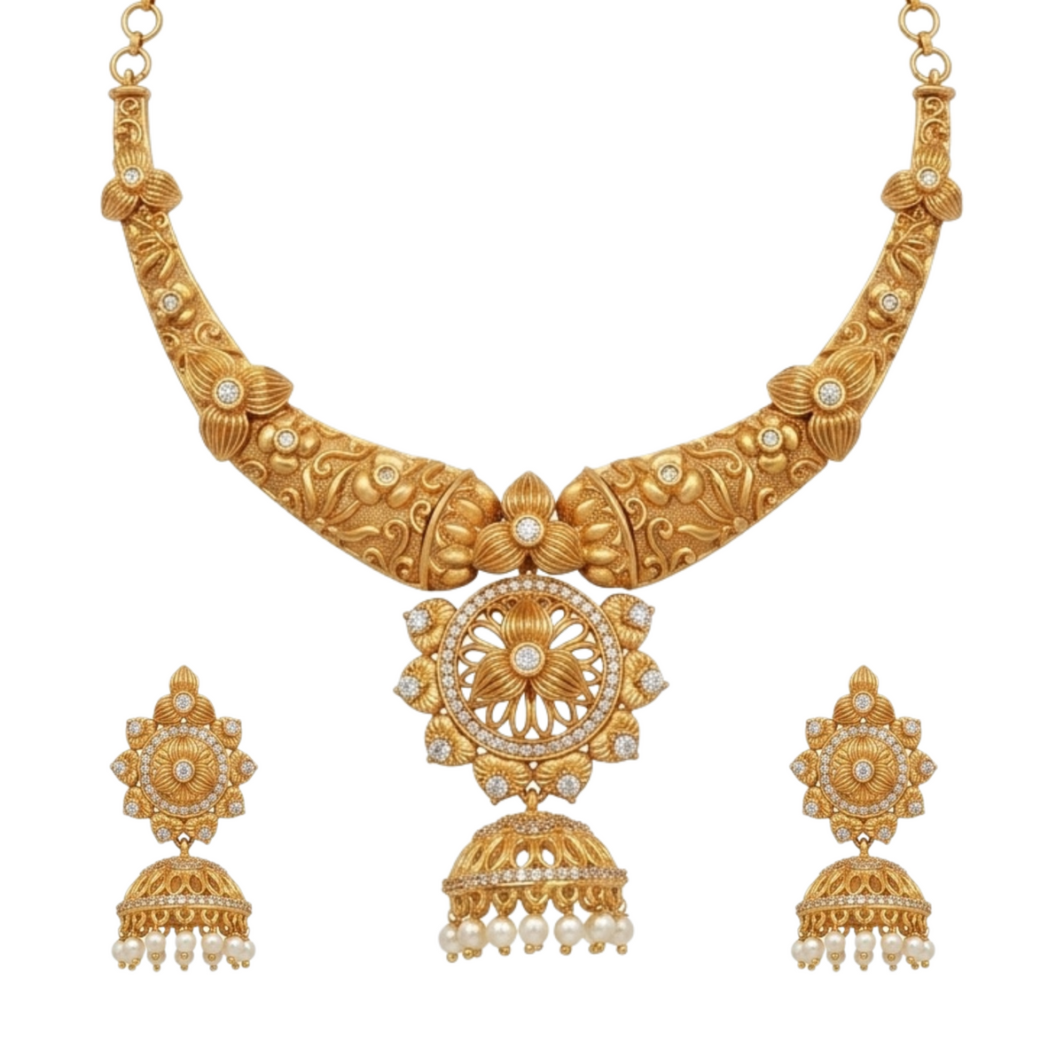 Sheva Antique Necklace Set 