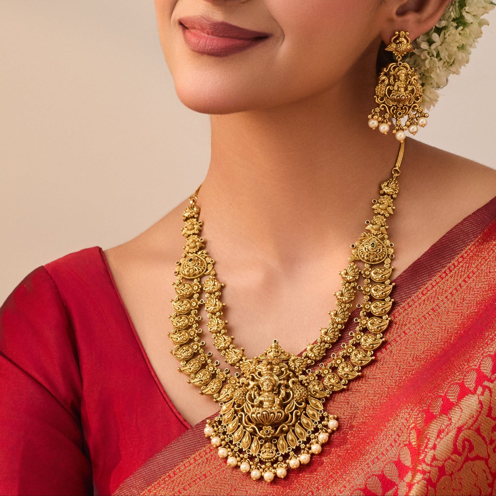 Laxmira Antique Necklace Set