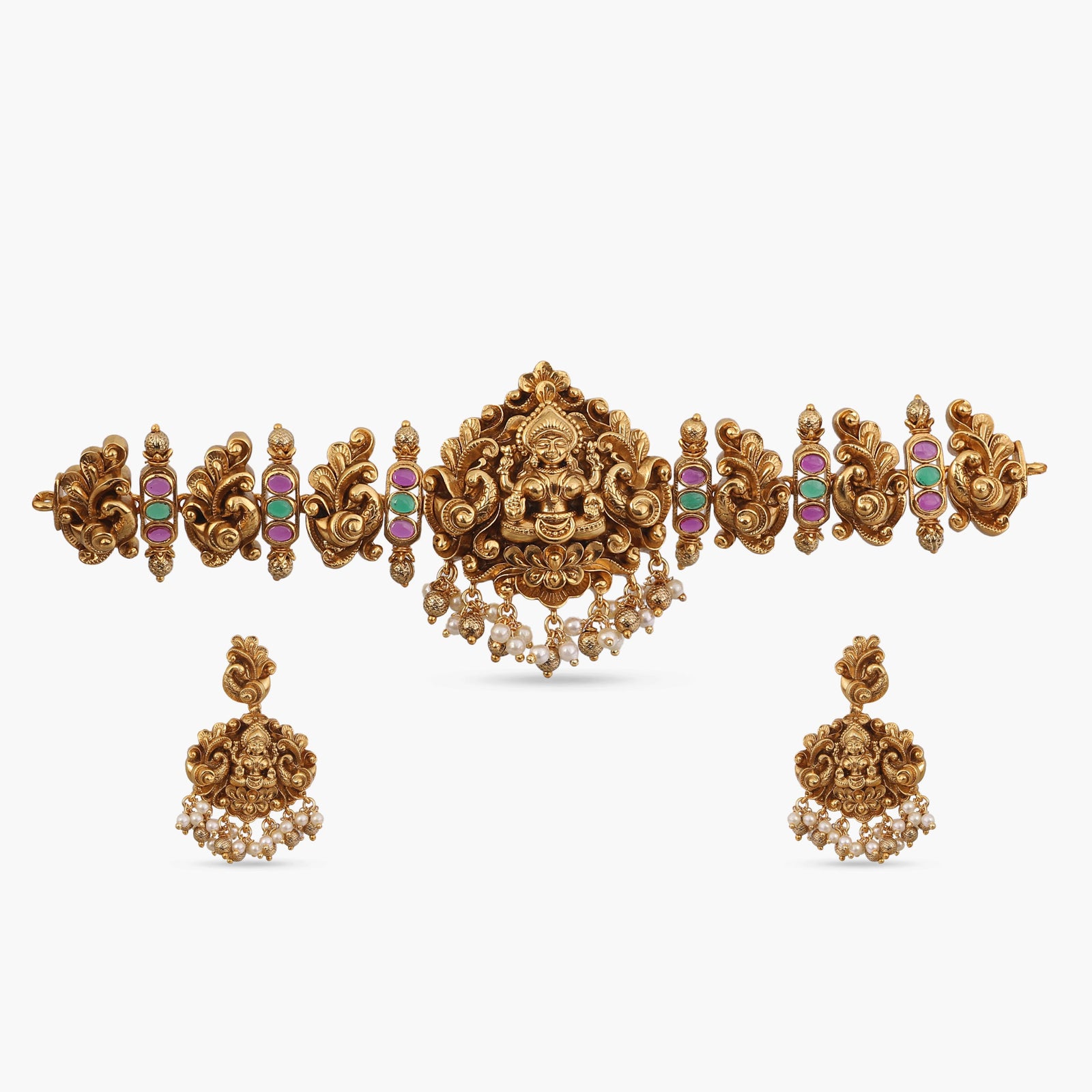 Kumudini Antique Choker Set