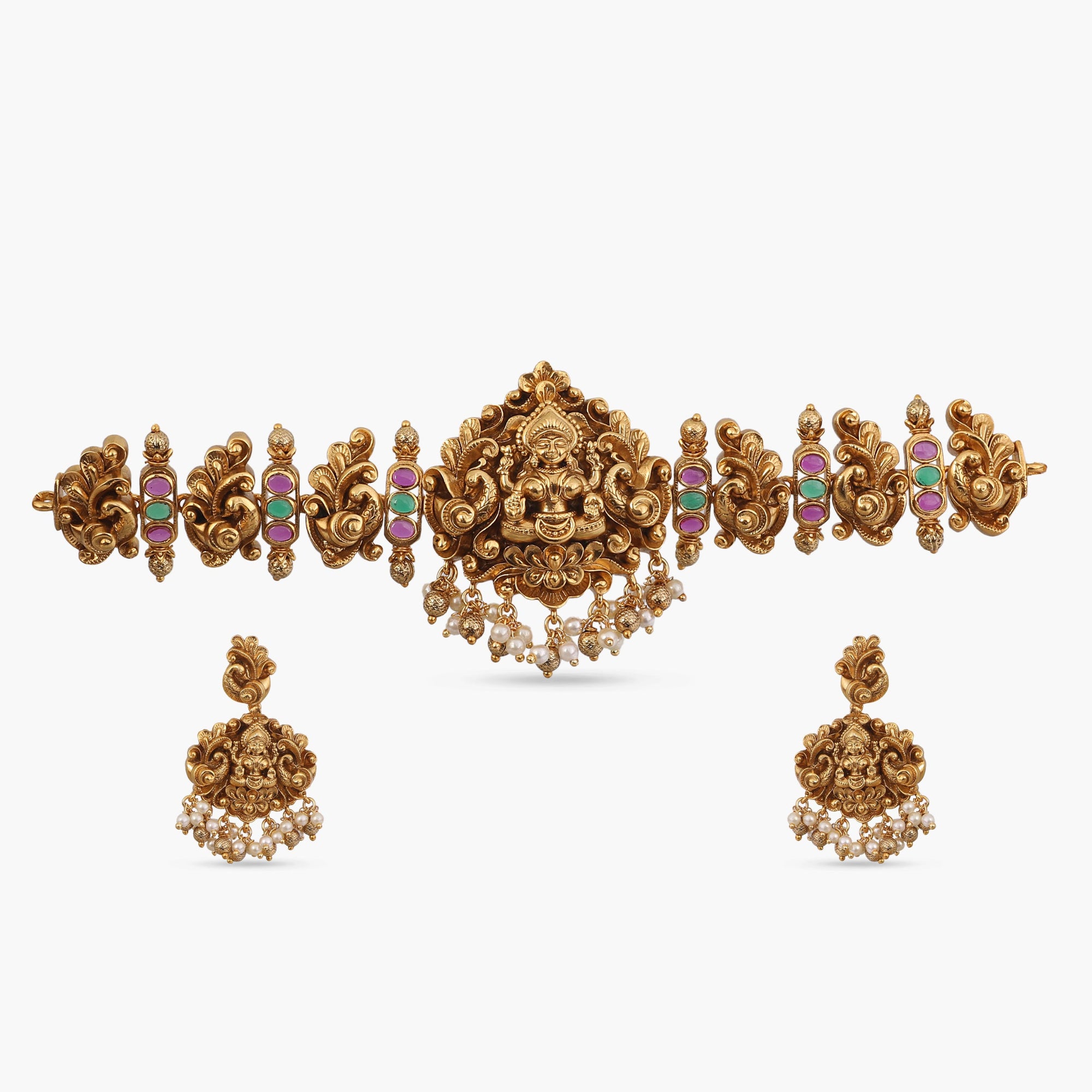 Kumudini Antique Choker Set