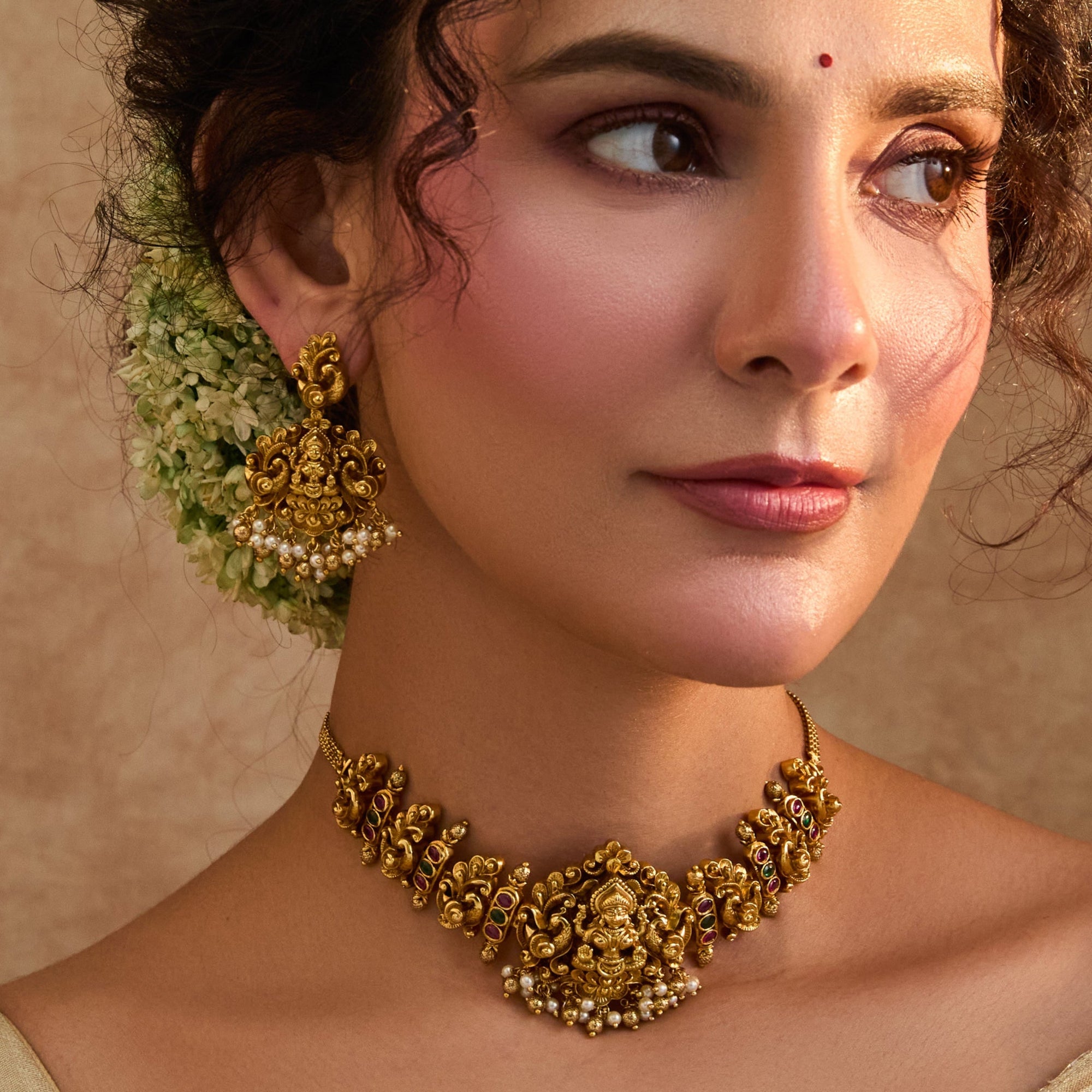 Kumudini Antique Choker Set