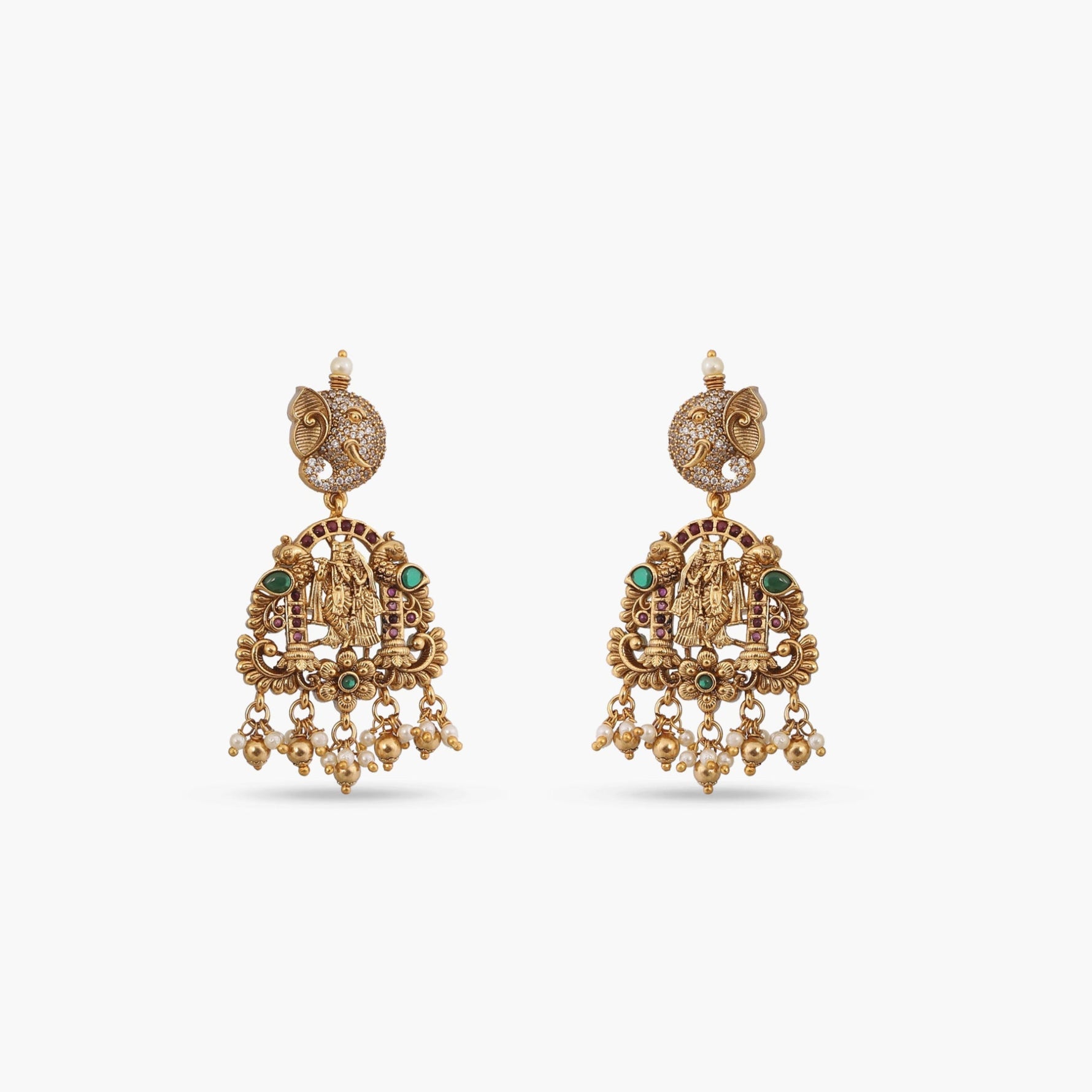 Radhika Antique Necklace Set