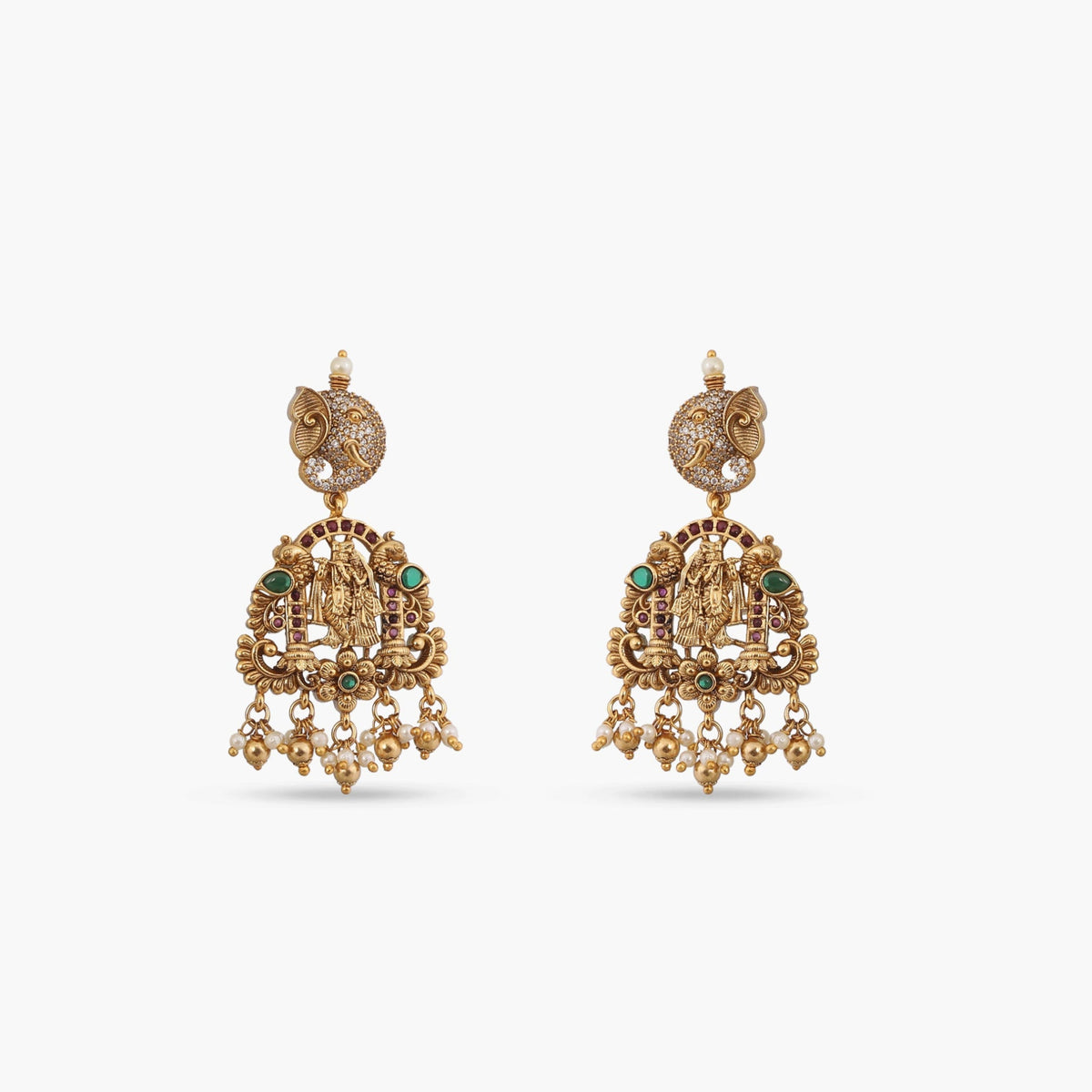 Radhika Antique Necklace Set