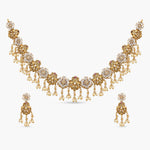 Timeless Floral Antique Necklace Set