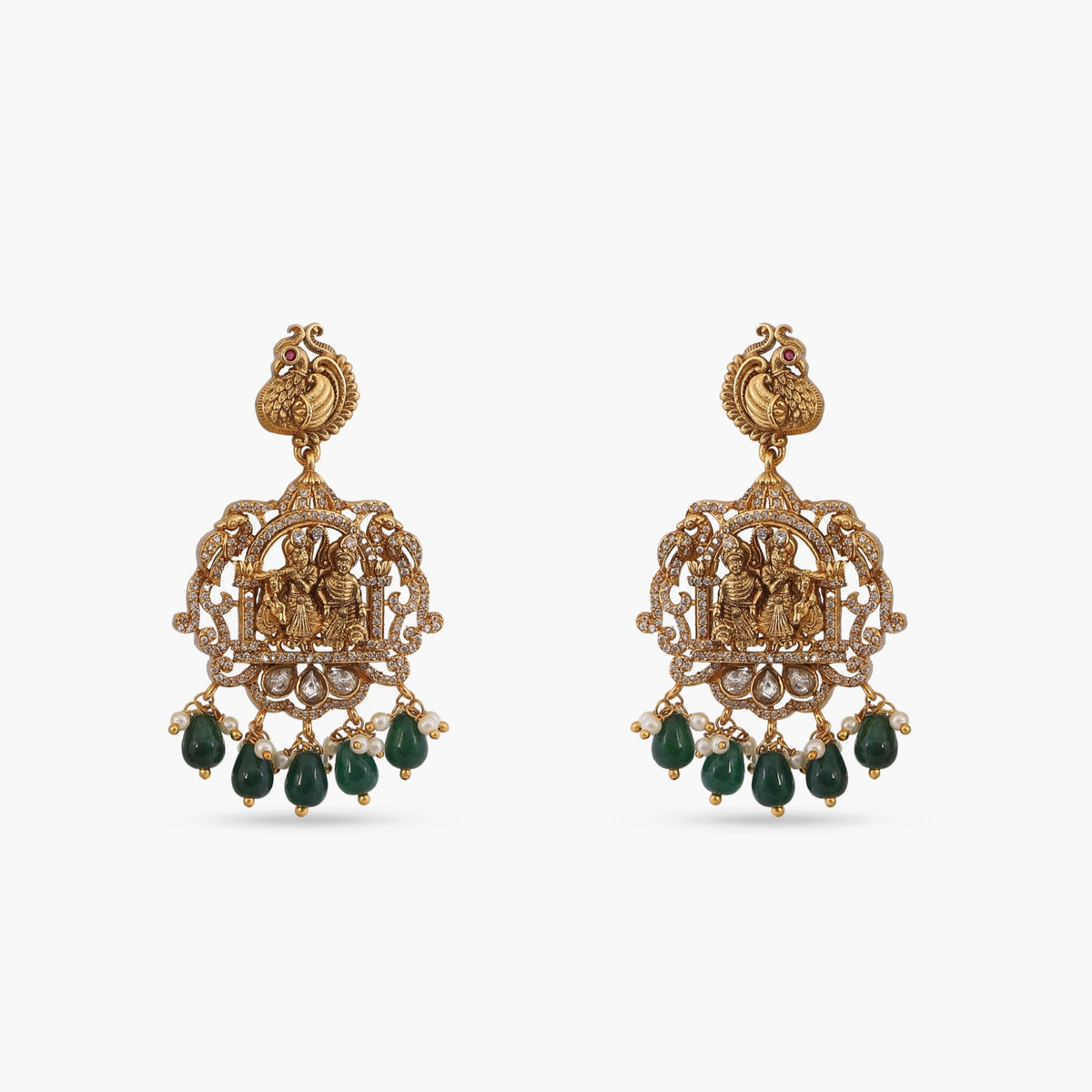 Radhika Antique Short Necklace Set
