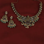 Sarvani Laxmi Temple Necklace Set