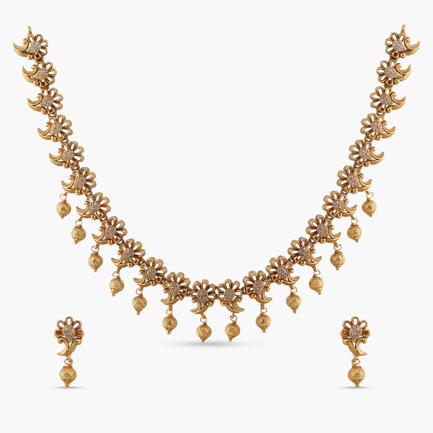 Antara Antique Necklace Set 