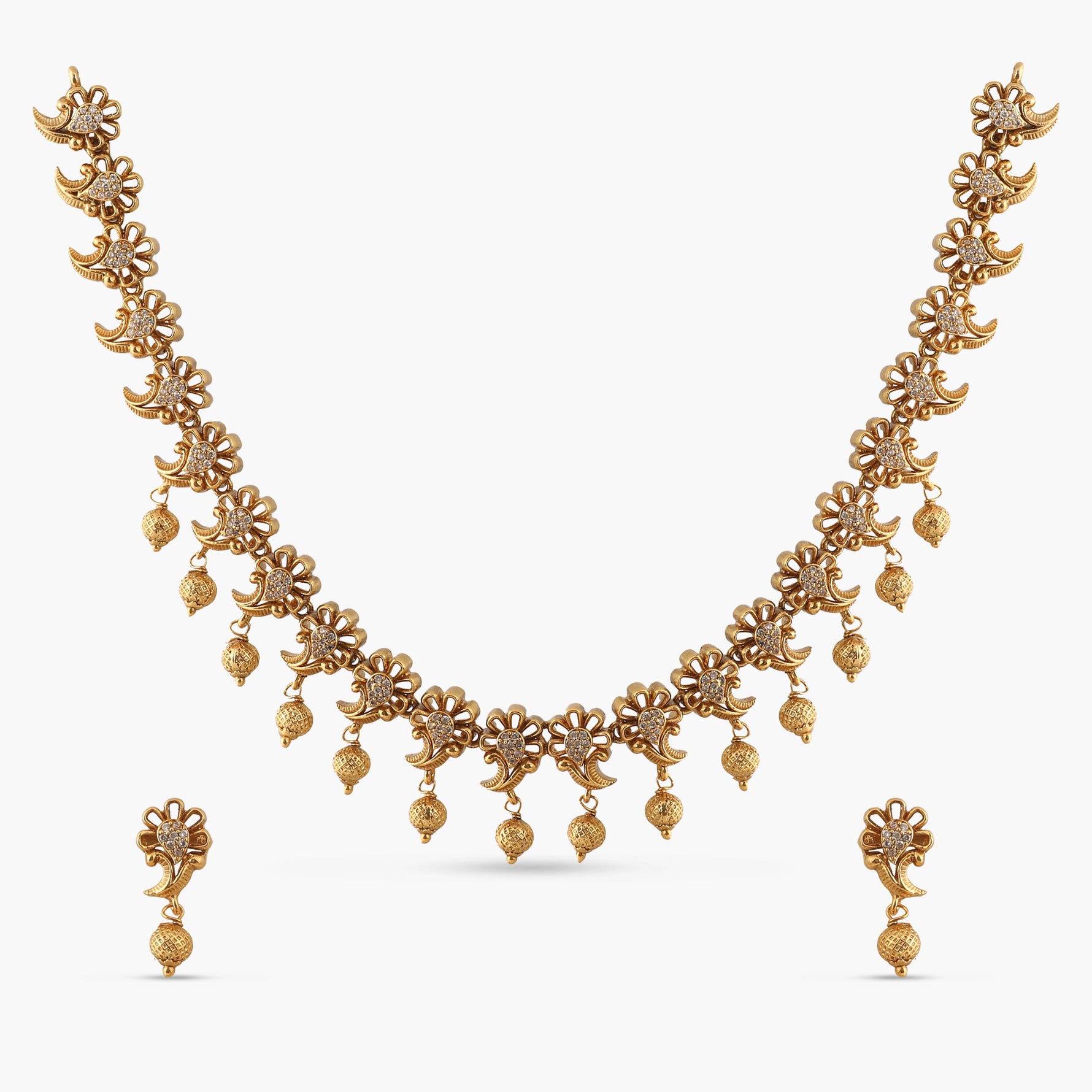 Antara Antique Necklace Set 