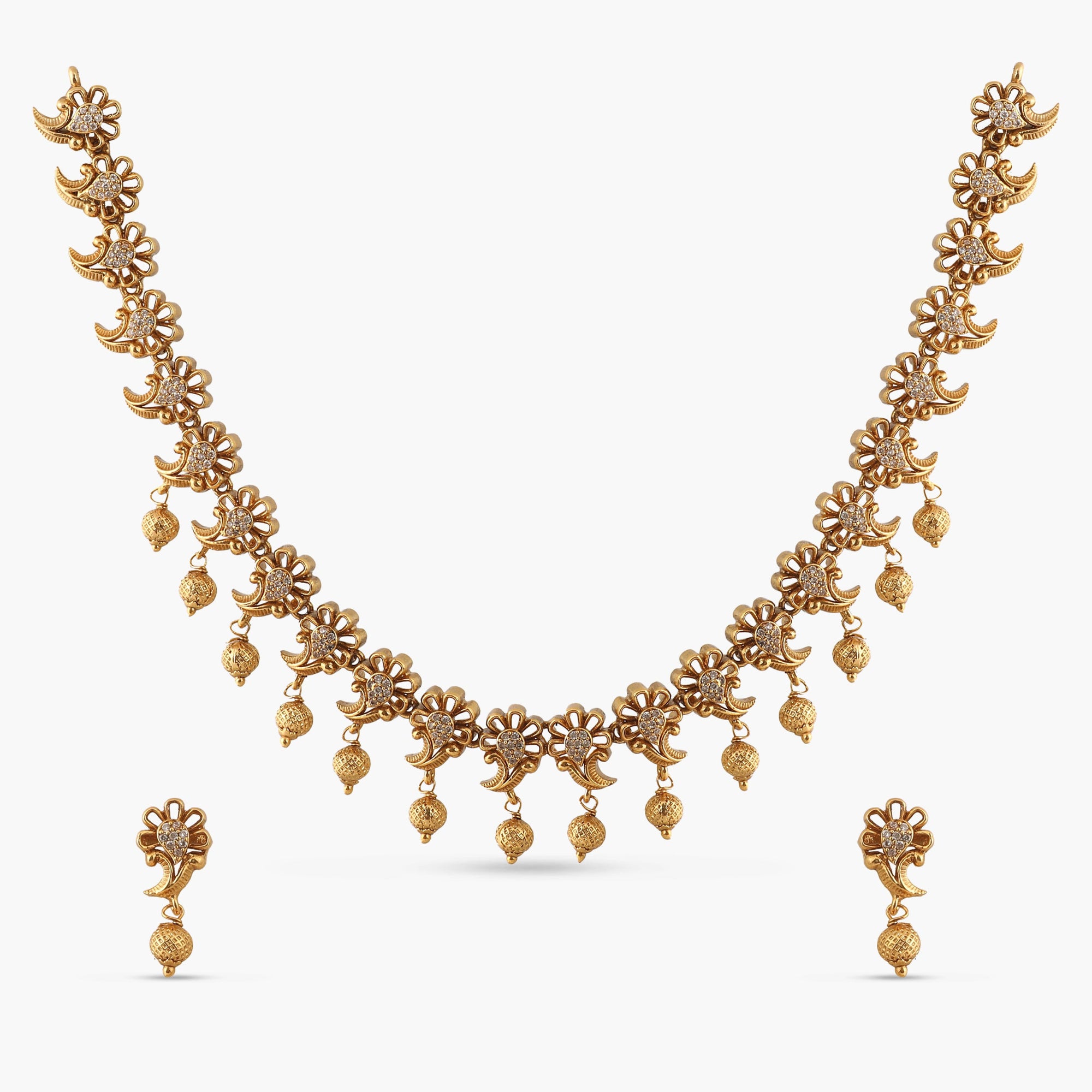 Antara Antique Necklace Set 