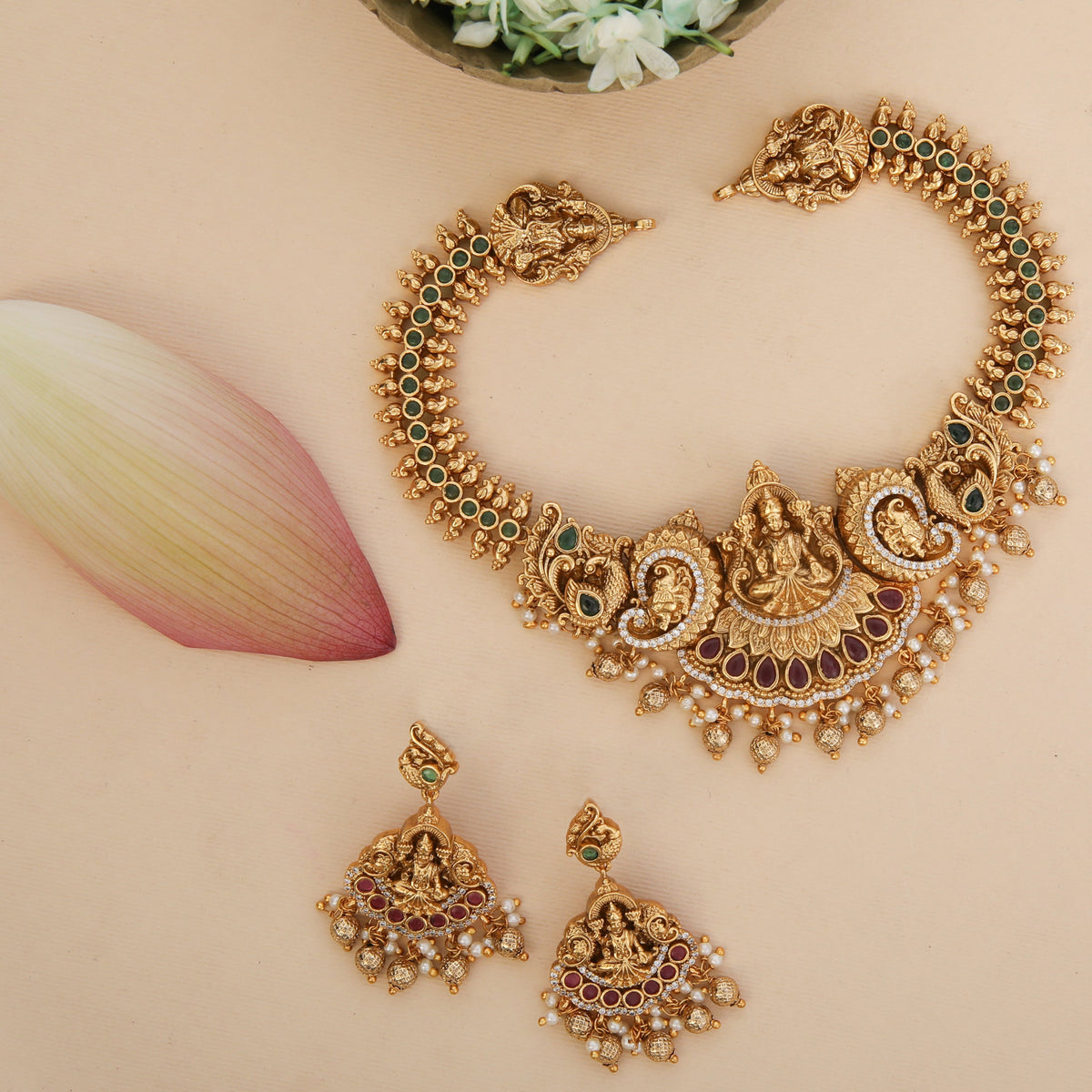 Mira Antique Necklace Set