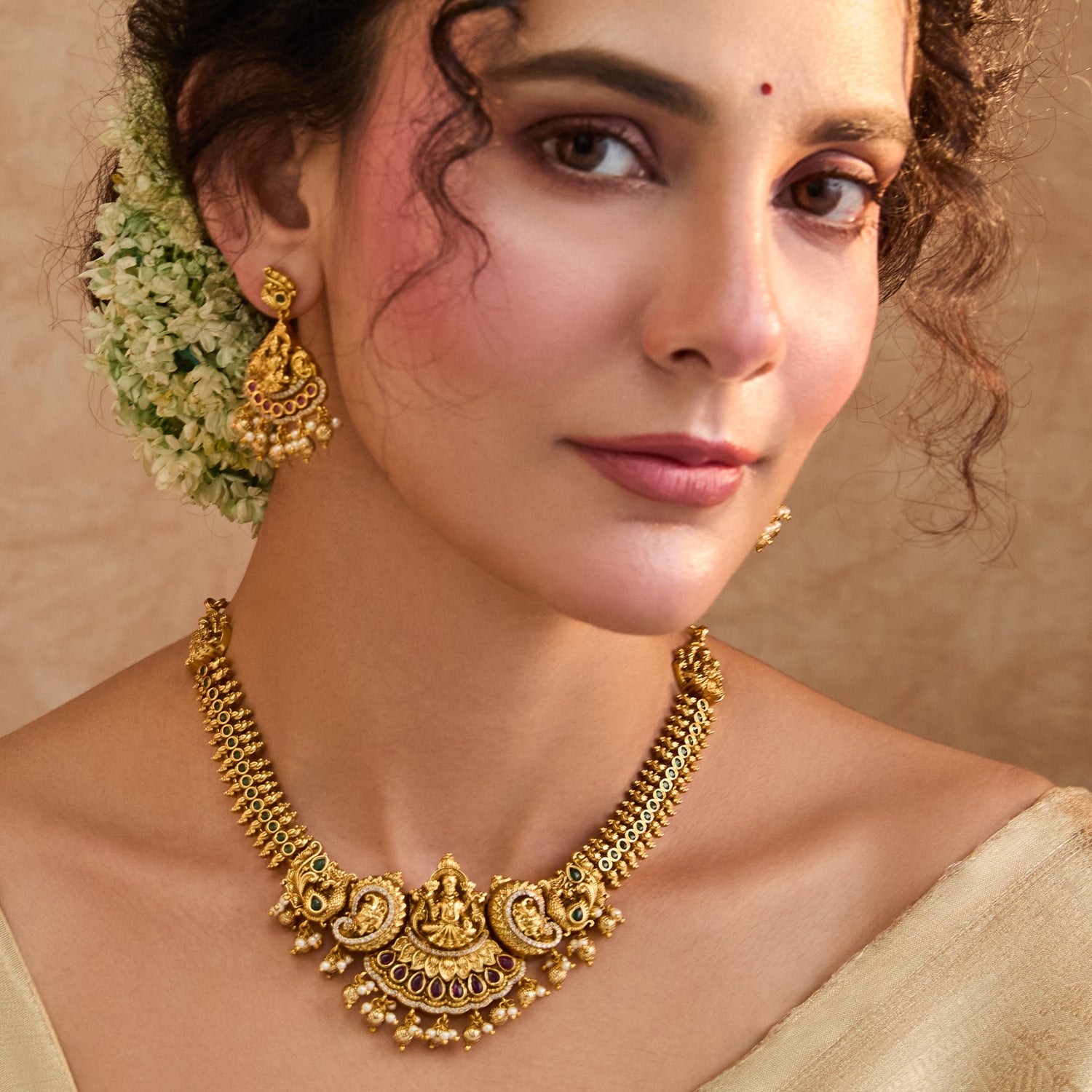Mira Antique Necklace Set