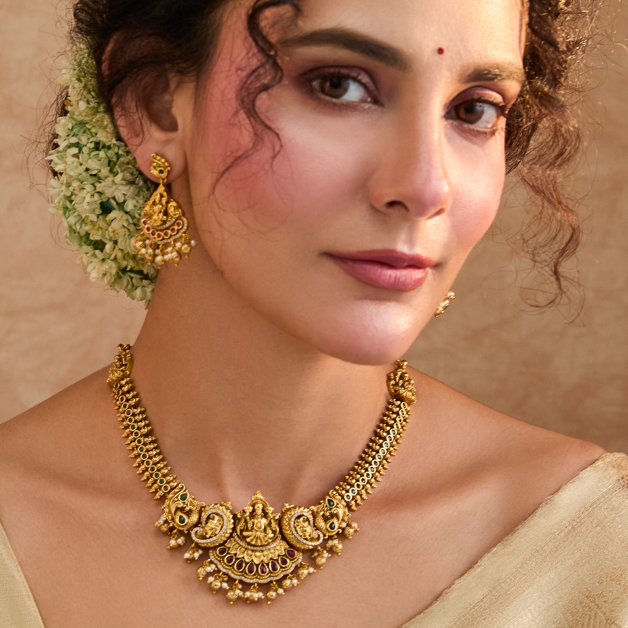 Mira Antique Necklace Set