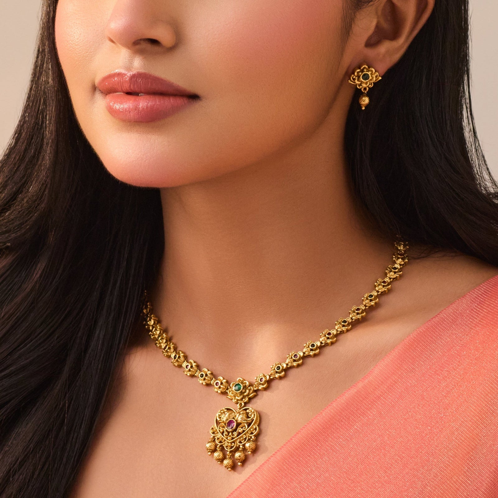 Charita Antique Necklace Set