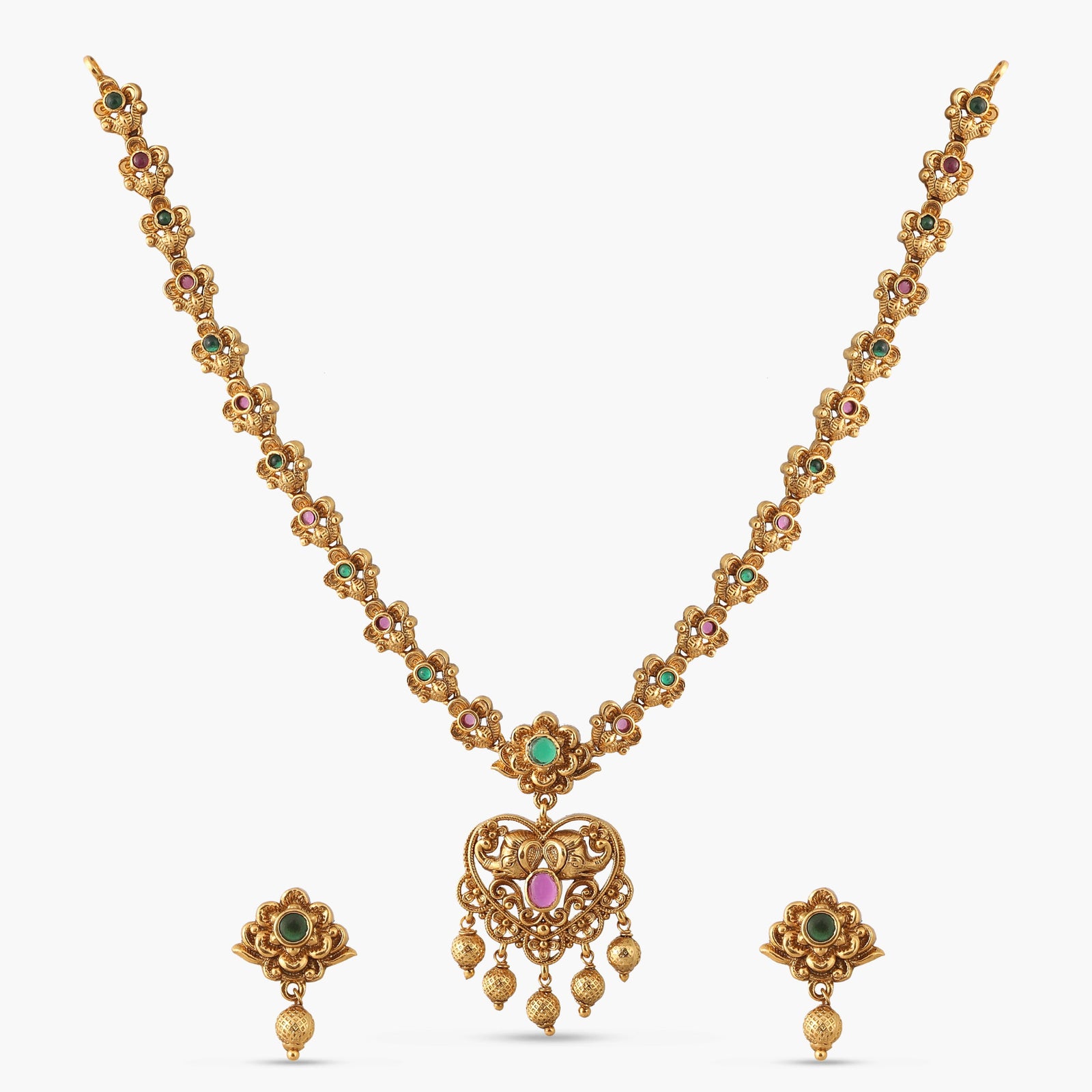 Charita Antique Necklace Set