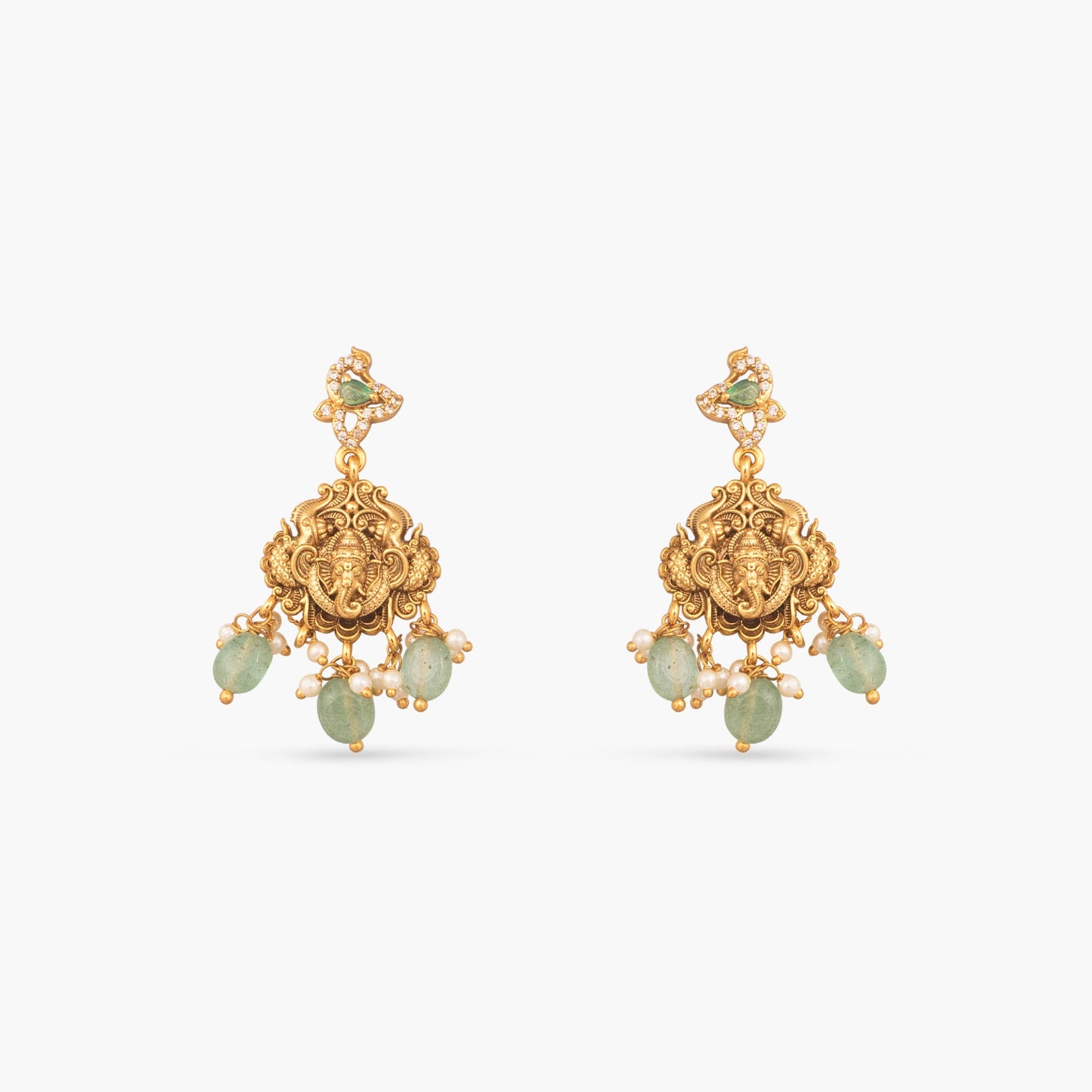 Vighnesh Temple Necklace Set