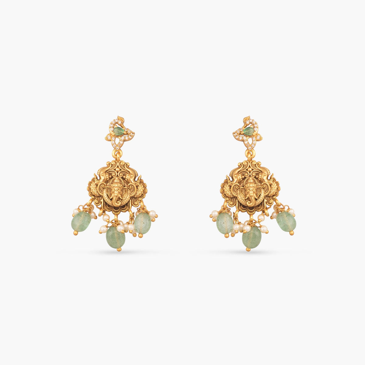Vighnesh Temple Necklace Set