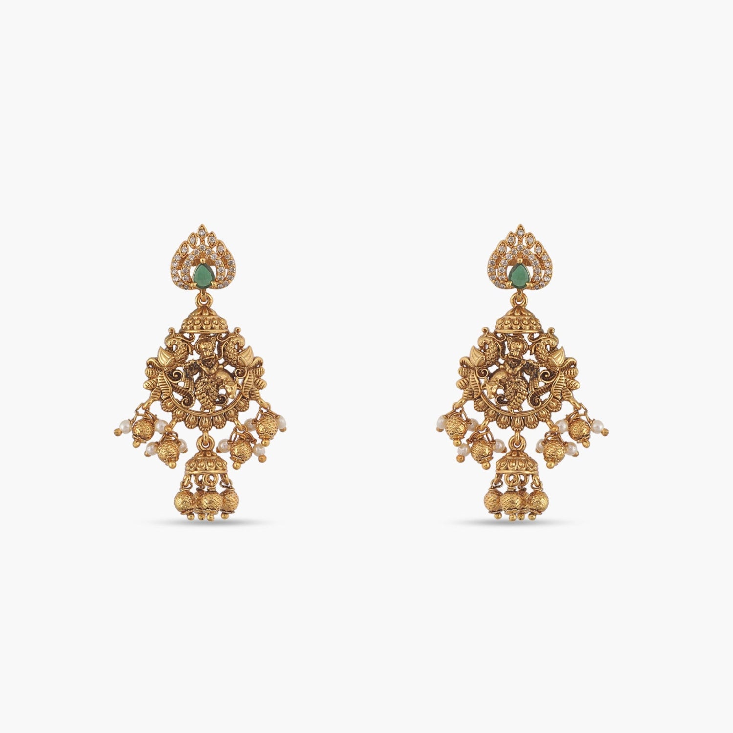 Muralika Antique Krishna Necklace Set