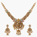 Muralika Antique Krishna Necklace Set