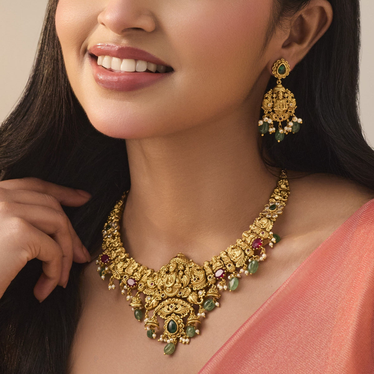 Anwita Antique Necklace Set