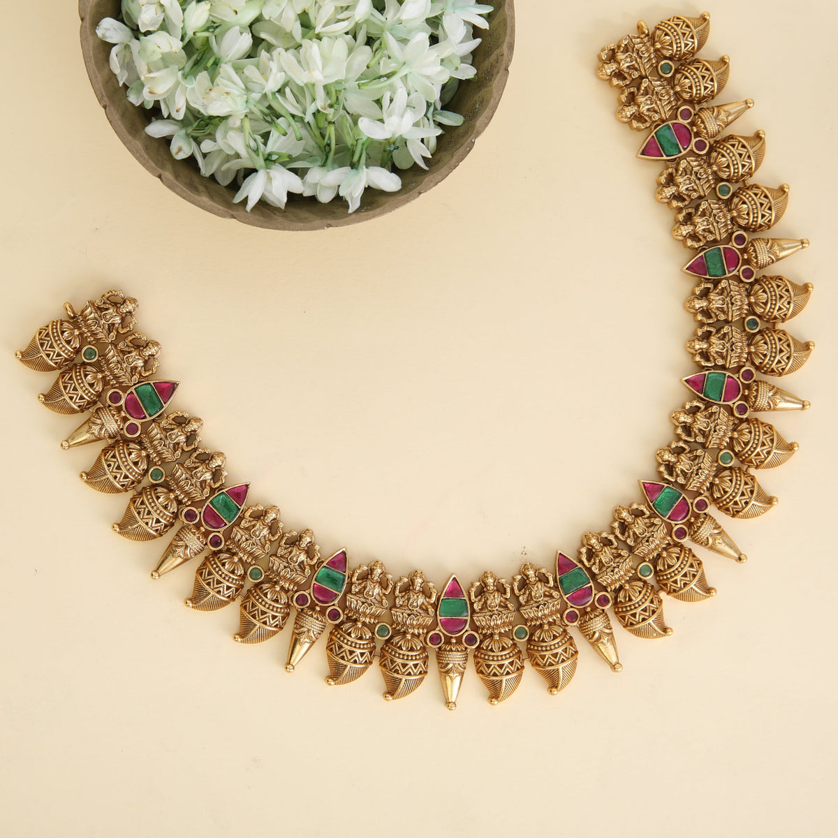 Vaishali Antique Necklace Set
