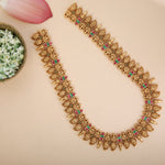 Sharvanya Antique Long Necklace Set