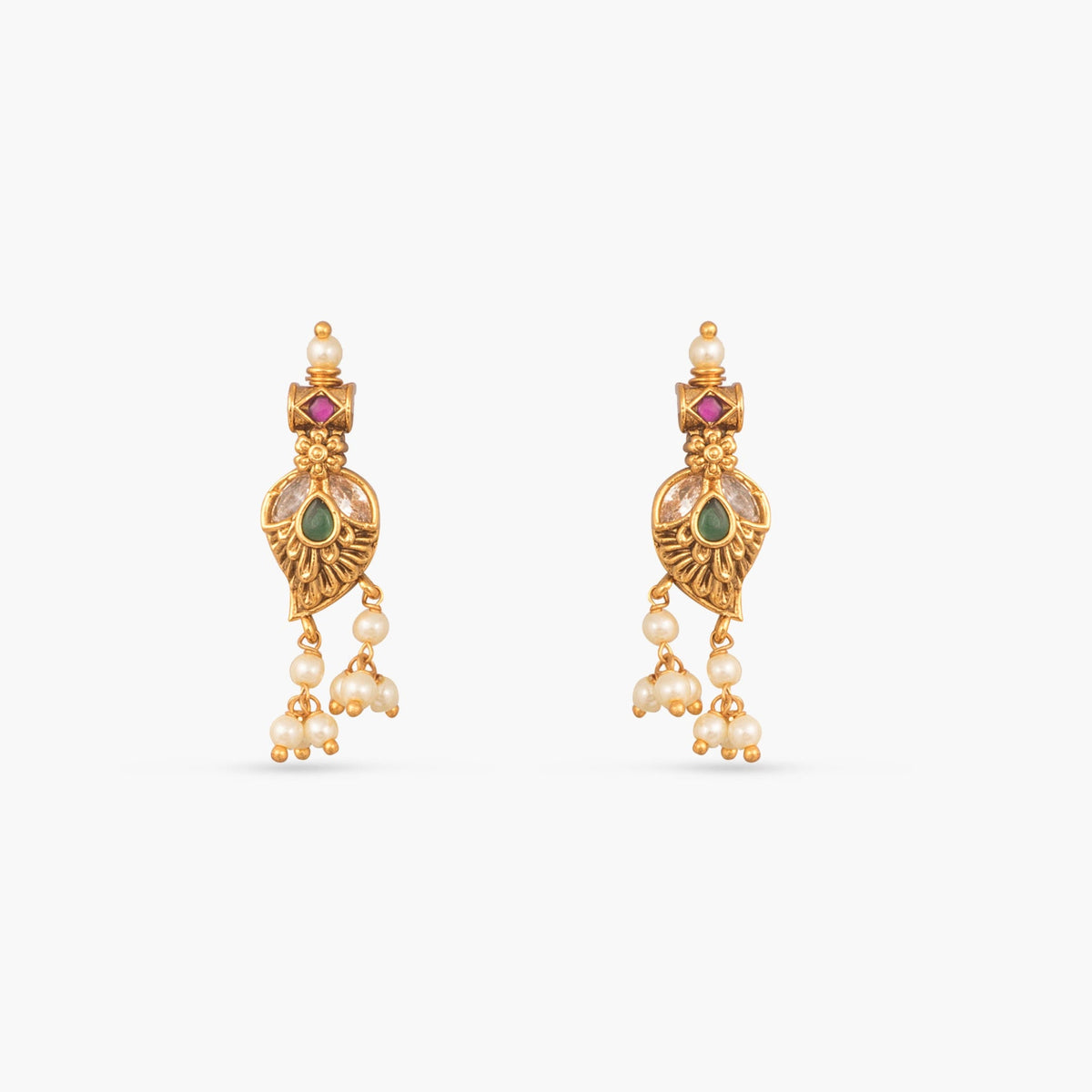 Triveni Antique Necklace Set