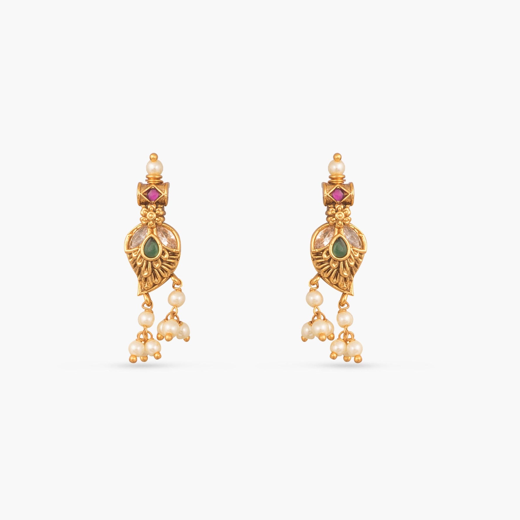 Triveni Antique Necklace Set