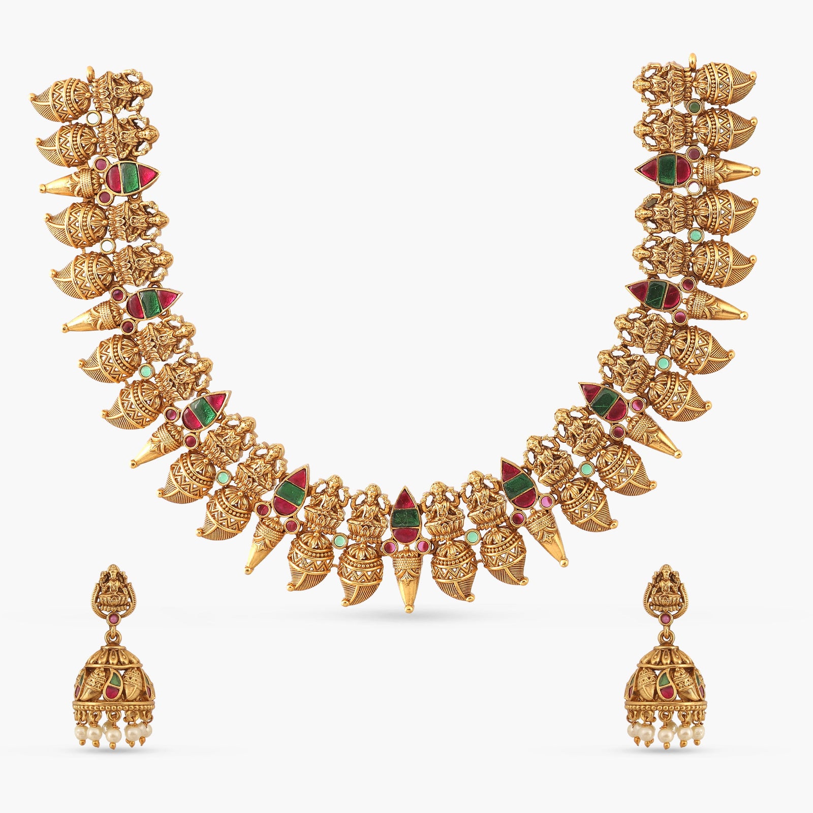 Vaishali Antique Necklace Set
