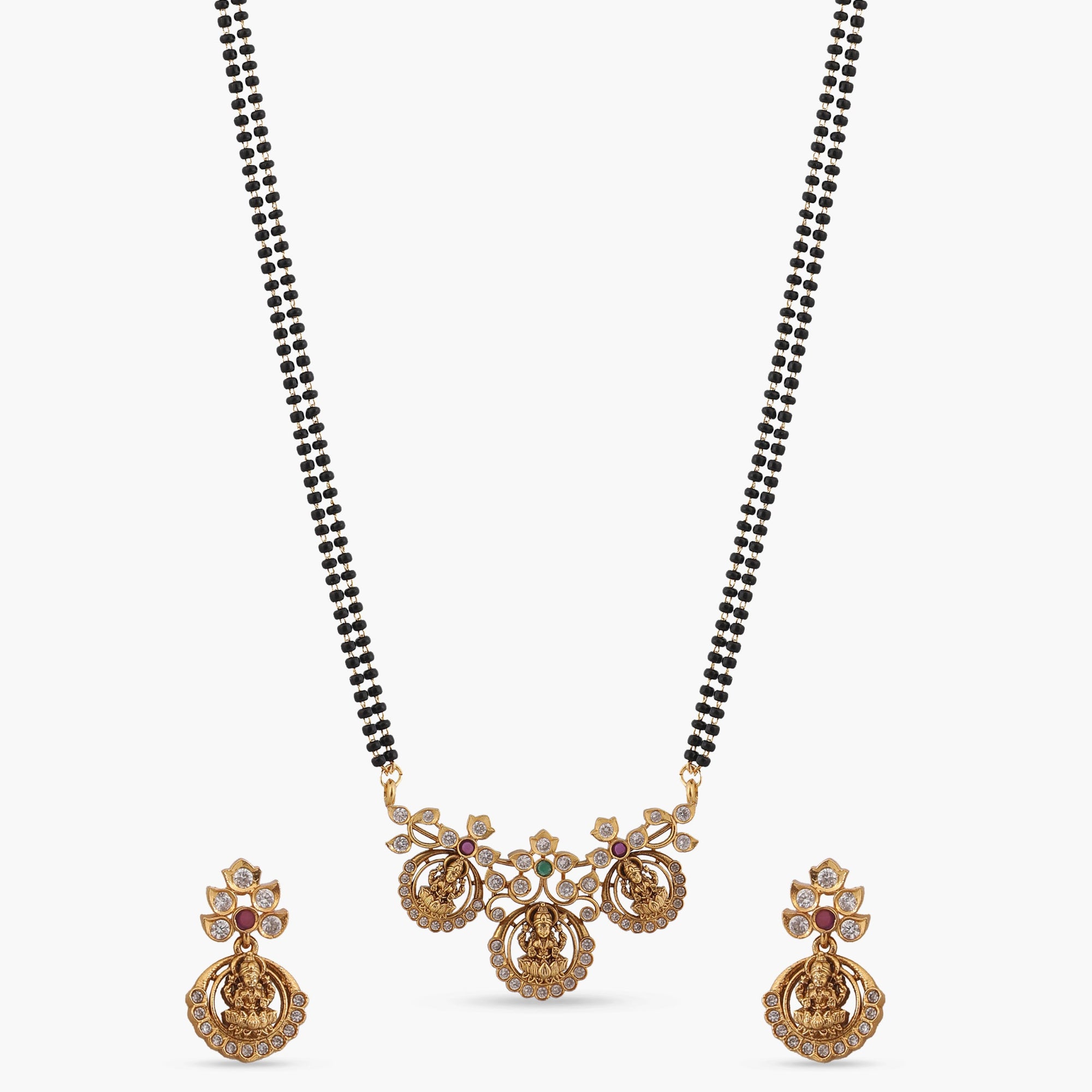 Tanvika Antique Pendant Set