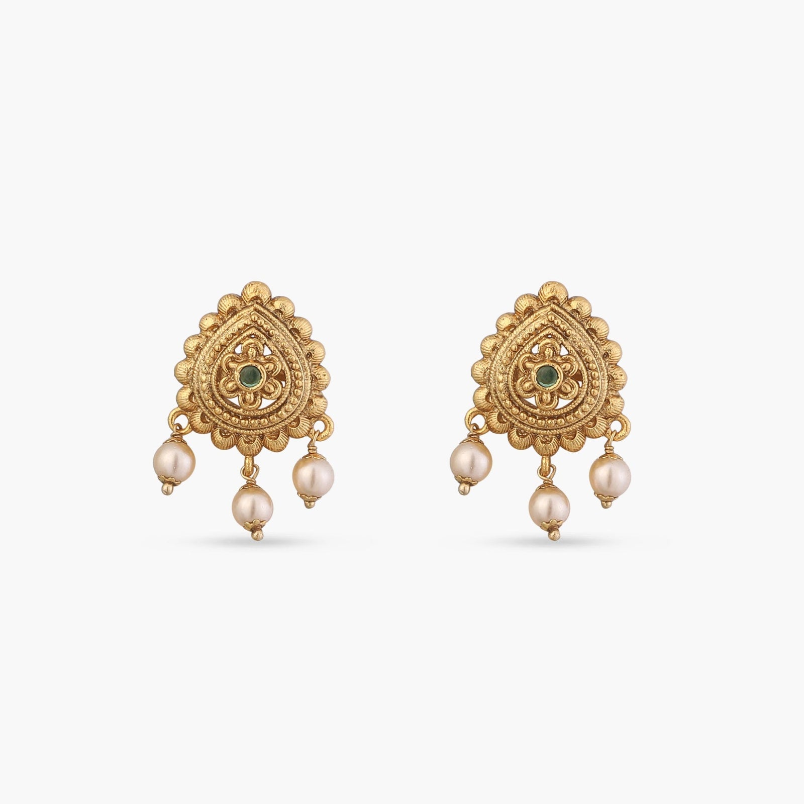 Gaurika Antique Stud Earrings