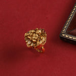 Kuvala Antique Temple Finger Ring