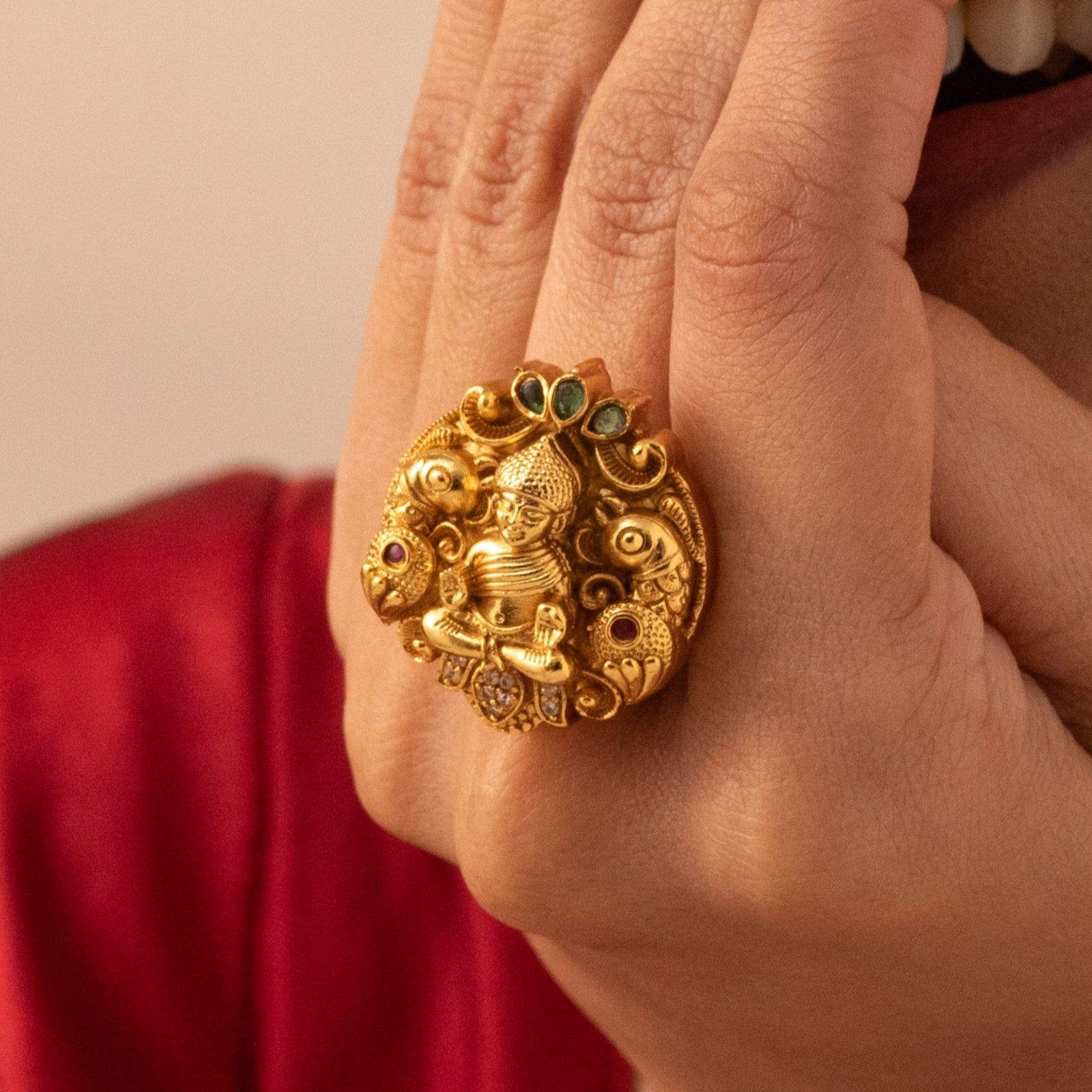 Devarati Antique Finger Ring