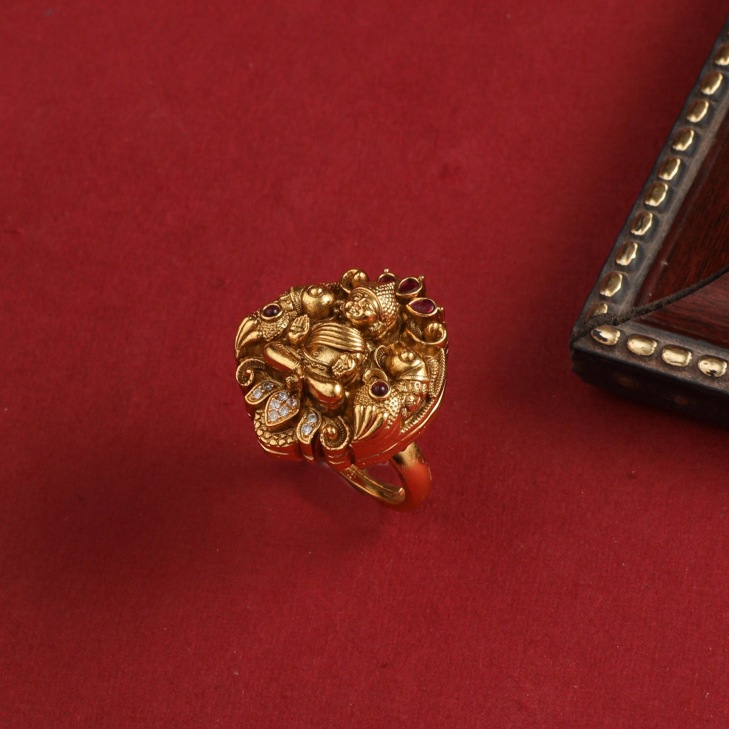 Yellow Gold Art Deco Antique Filigree Large Aquamarine Oval Ring — Antique  Jewelry Mall