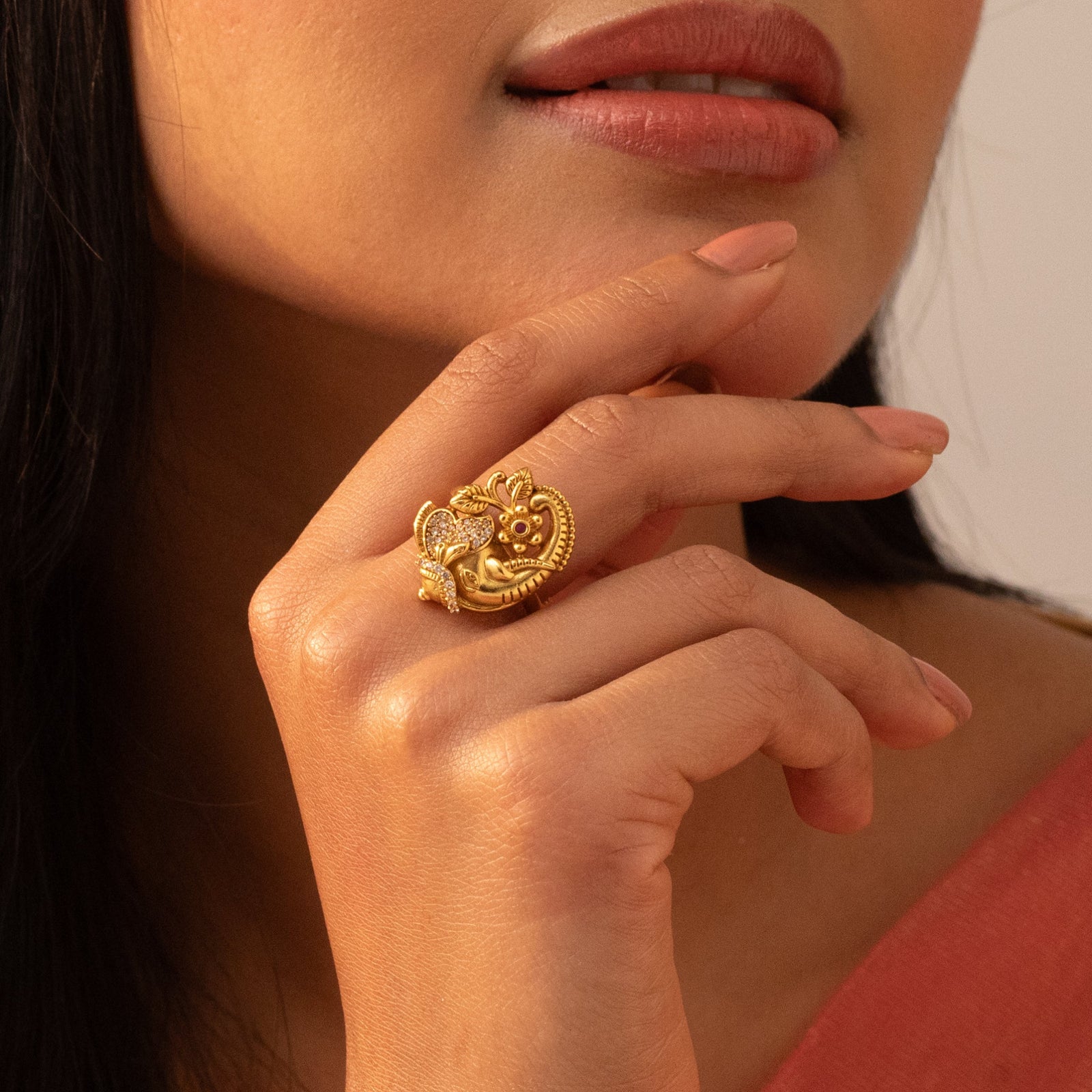 Mouli Antique Finger Ring
