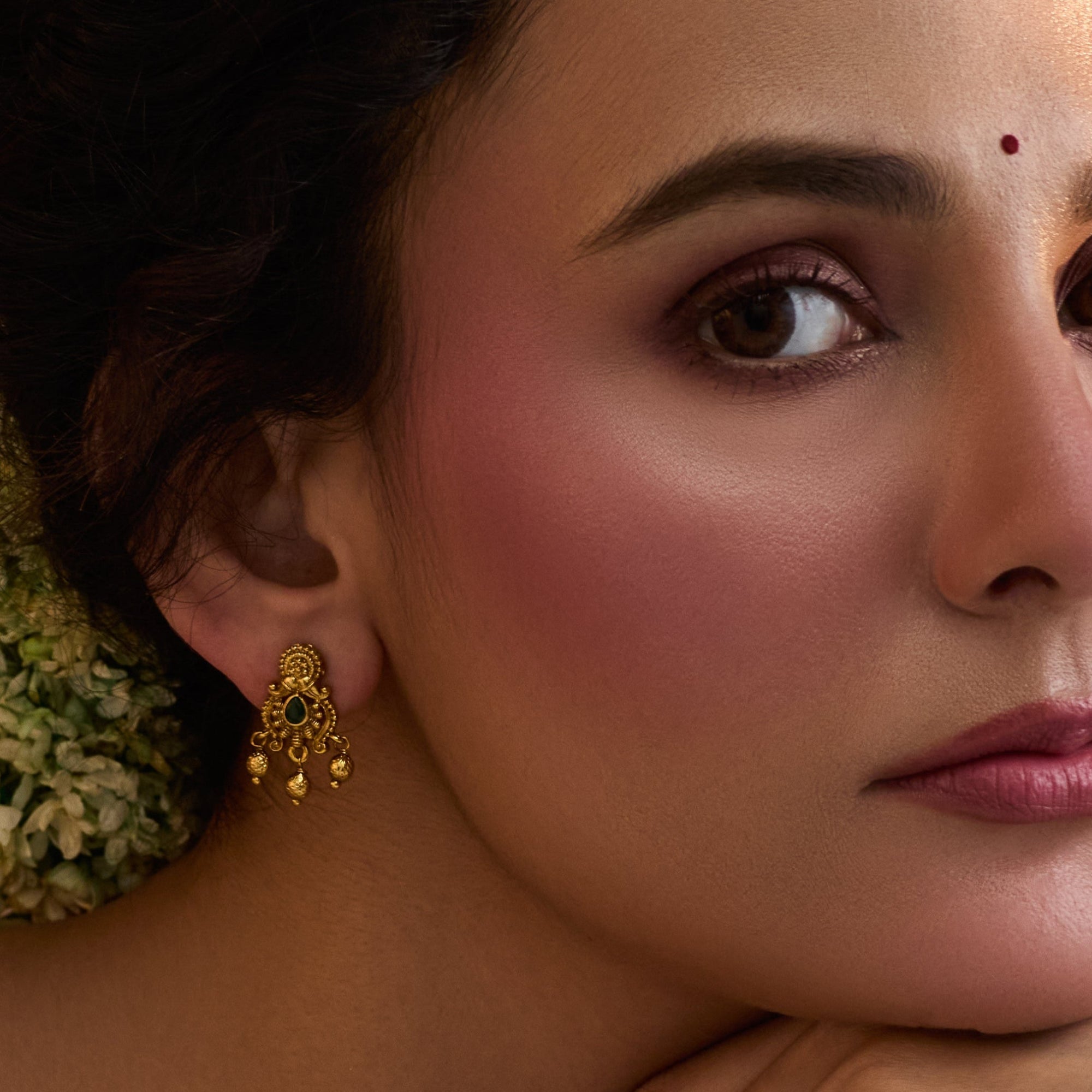 Bithi Antique Drop Earrings