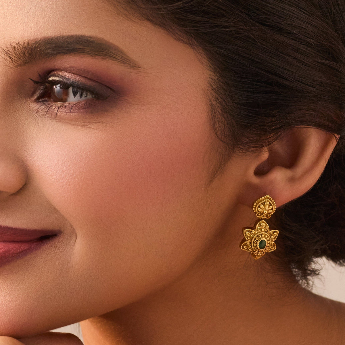 Shithi Antique Drop Earrings