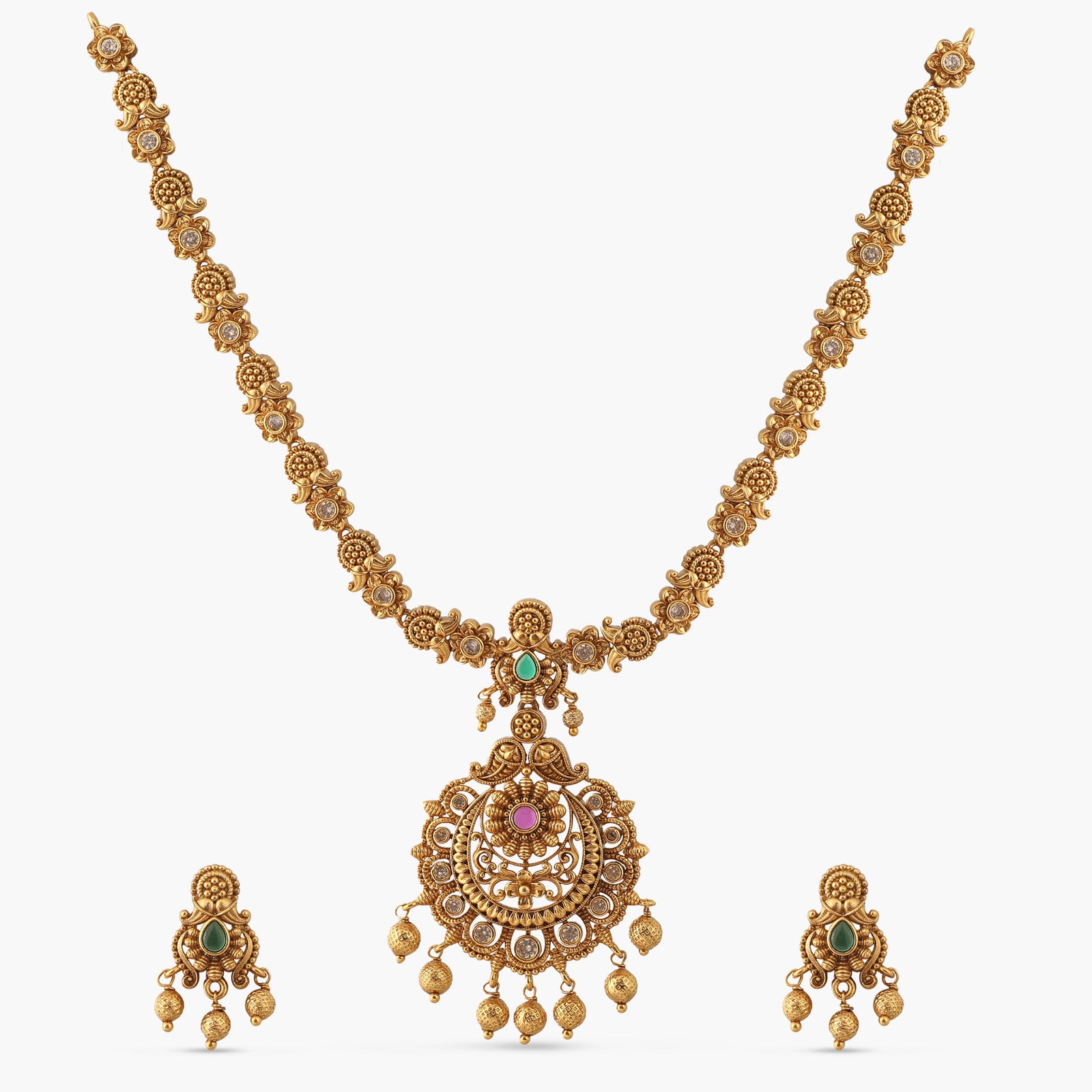 Ishira Antique Necklace Set