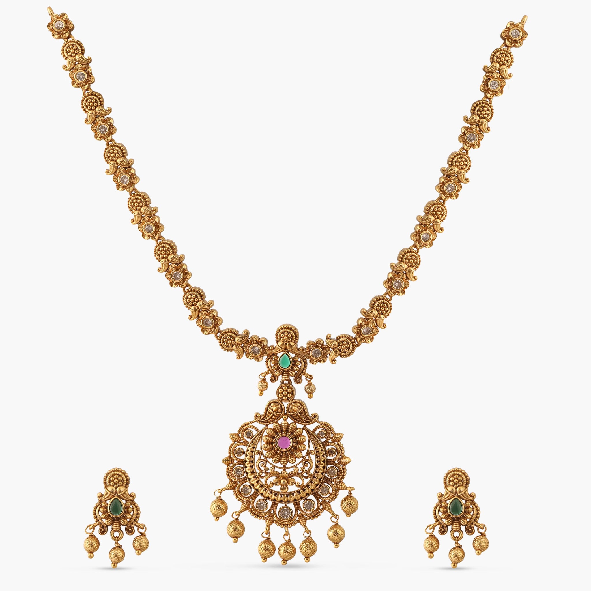 Ishira Antique Necklace Set