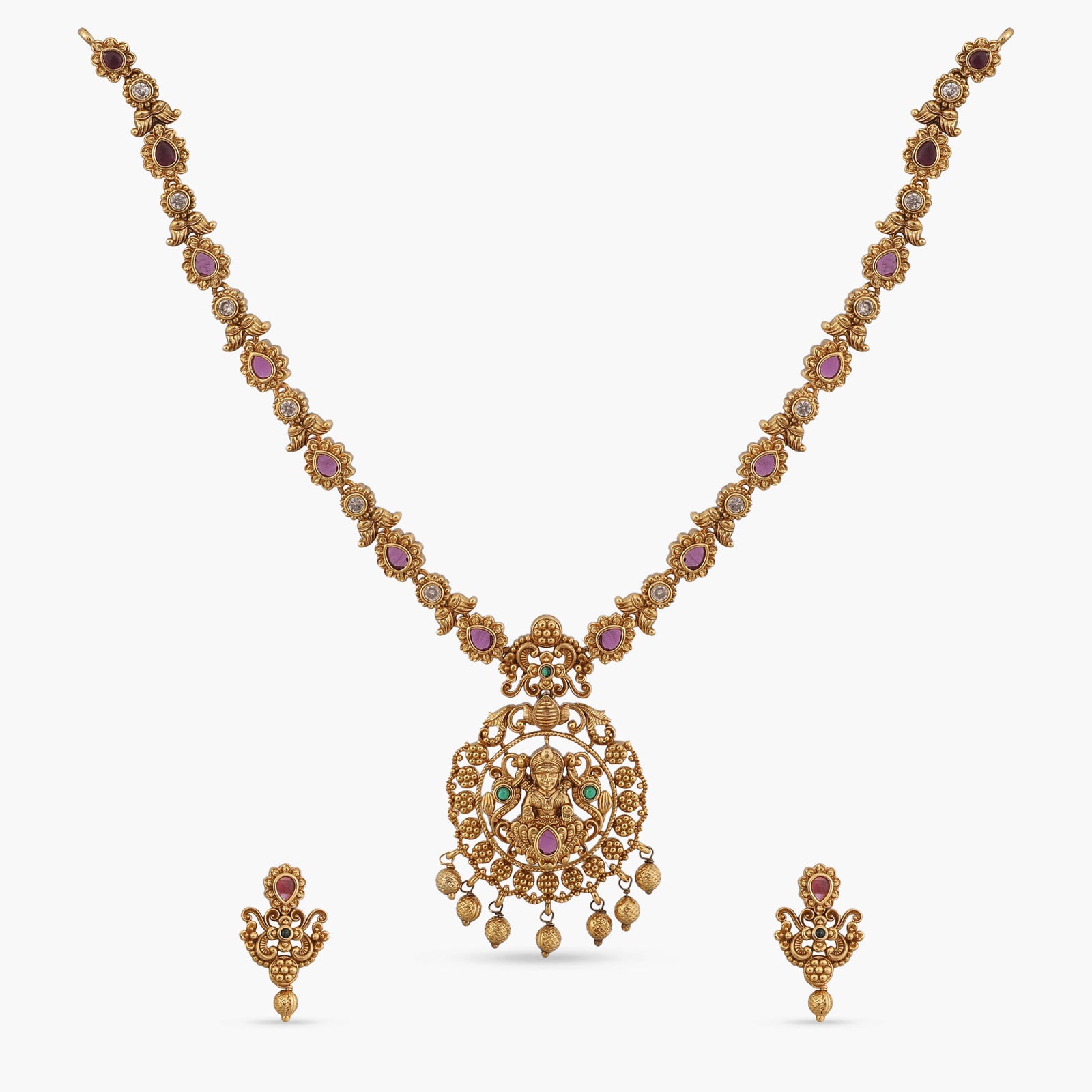 Ridhika Antique Necklace Set