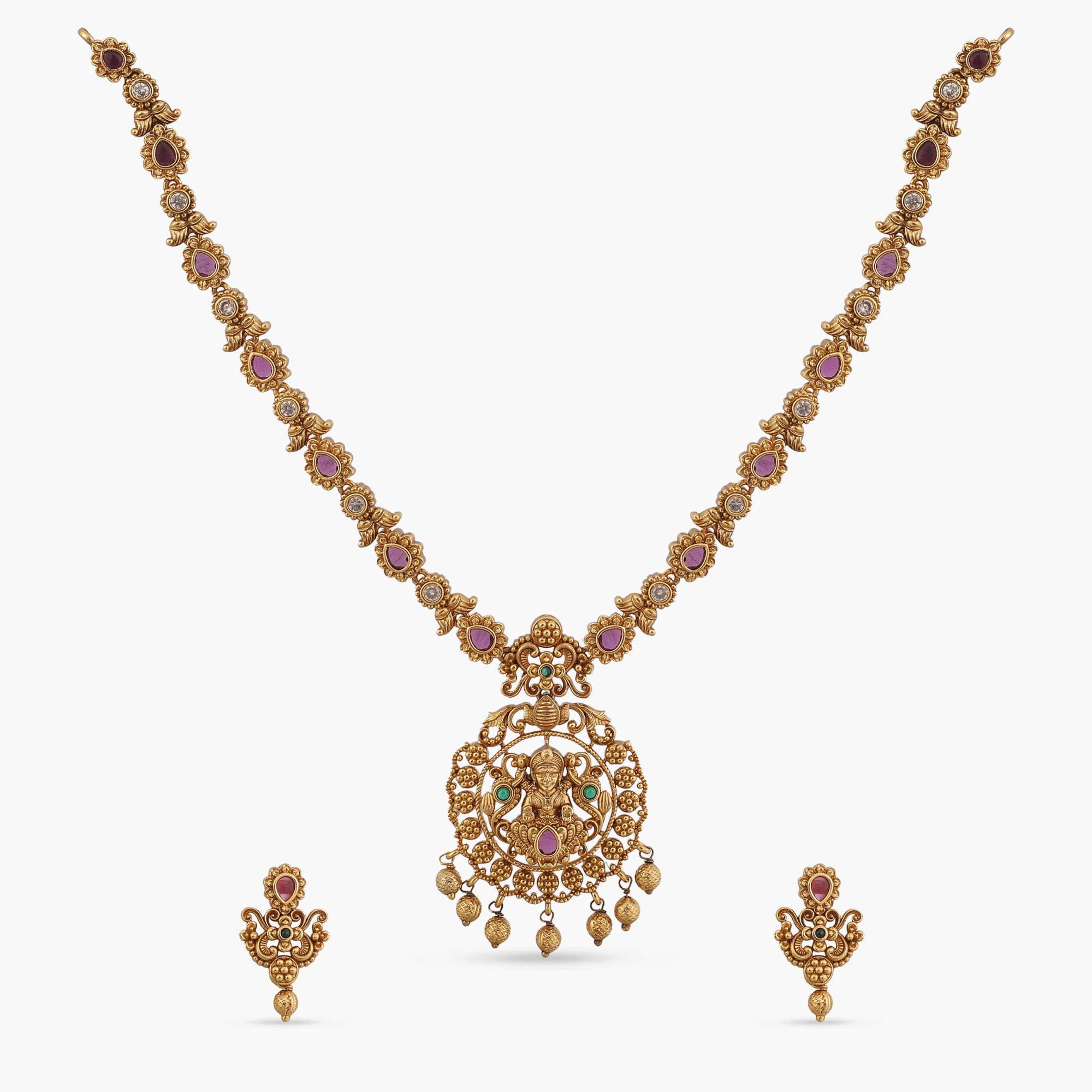 Ridhika Antique Necklace Set