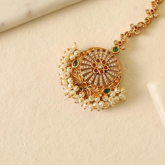 Simmi Antique Maang Tikka