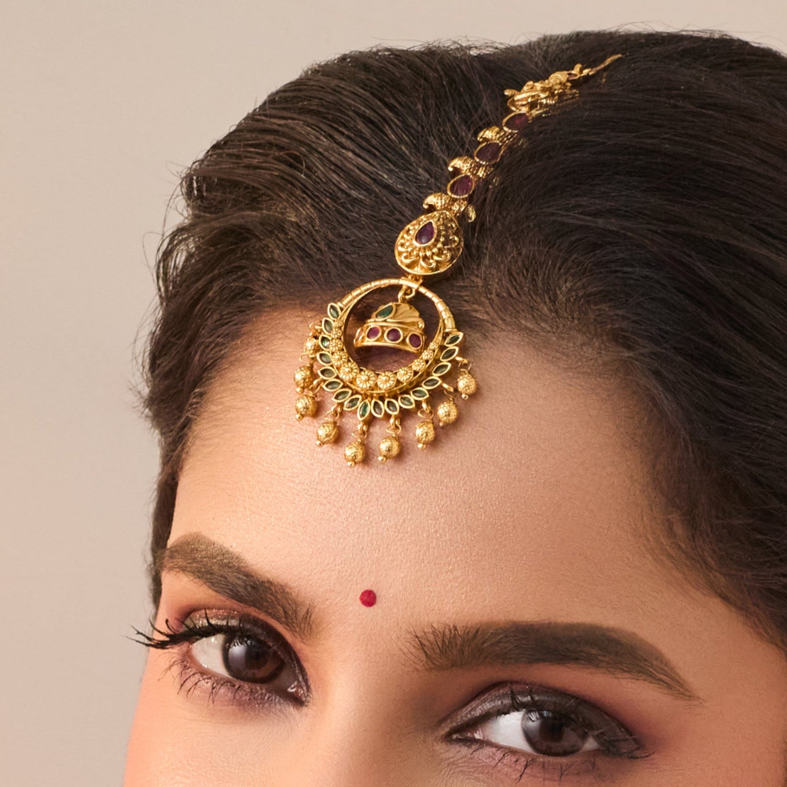 Soulina Antique Maang Tikka